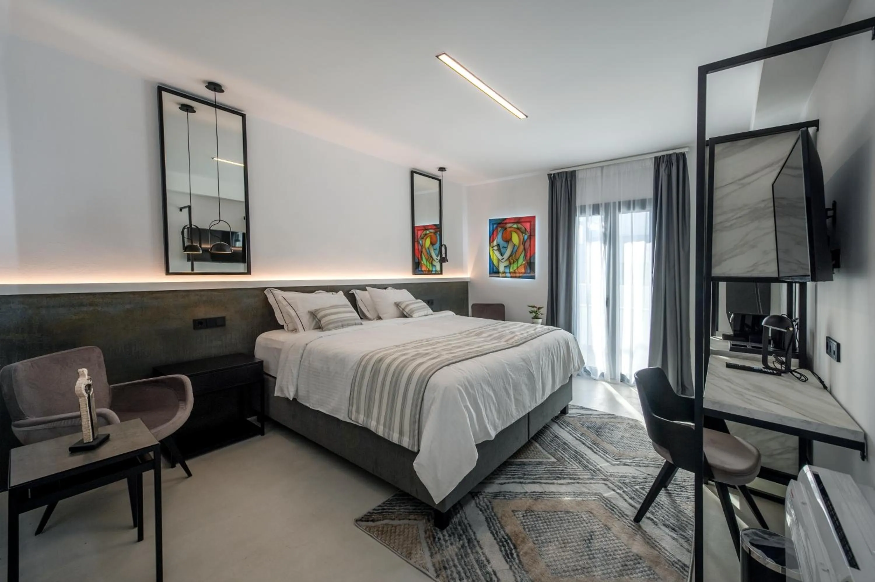 Photo of the whole room in Central Boutique Hotel by naoussa hills adults only