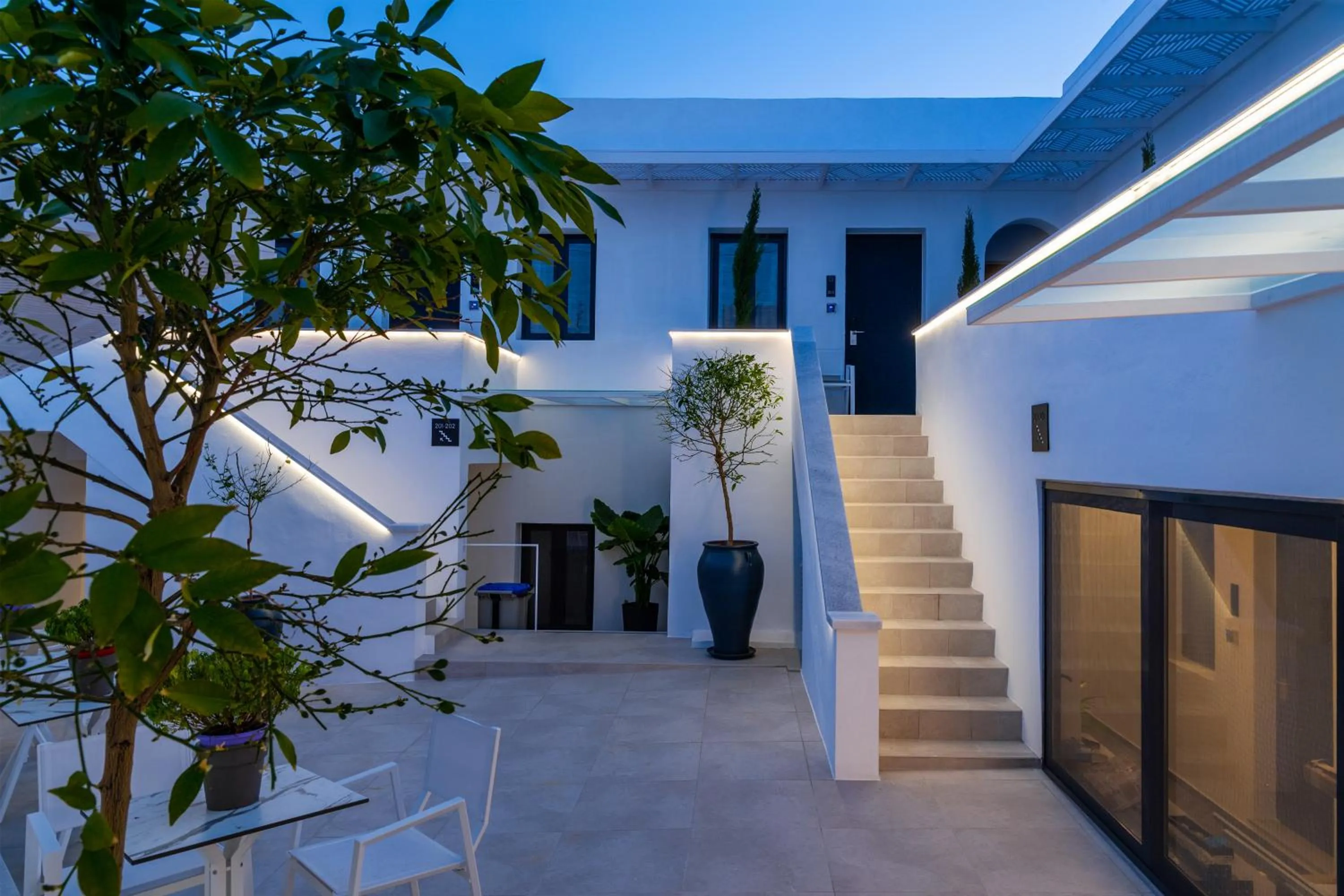 Property building in Central Boutique Hotel by naoussa hills adults only