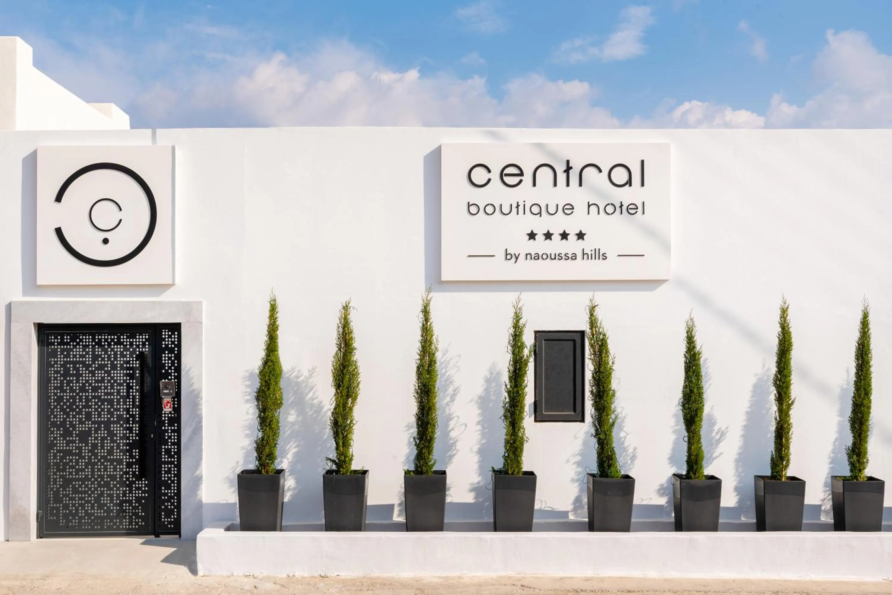 Property logo or sign in Central Boutique Hotel by naoussa hills adults only