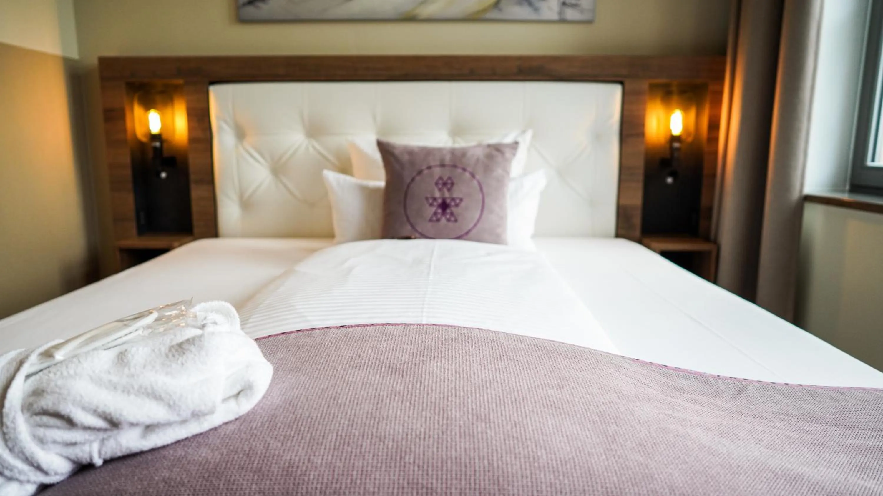 Bed in DAS KEHRS - Hotel auf dem Petersberg