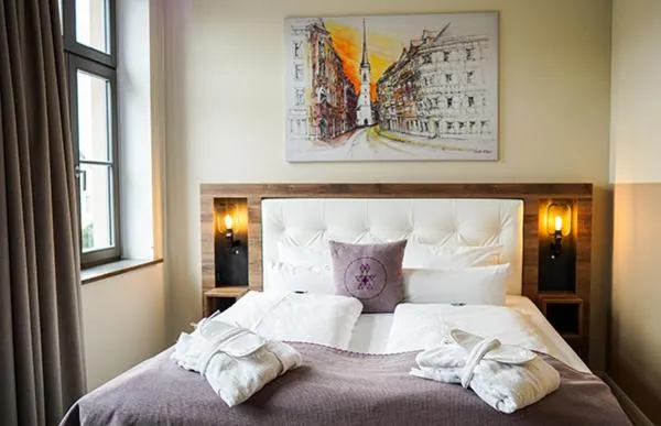 Bed in DAS KEHRS - Hotel auf dem Petersberg