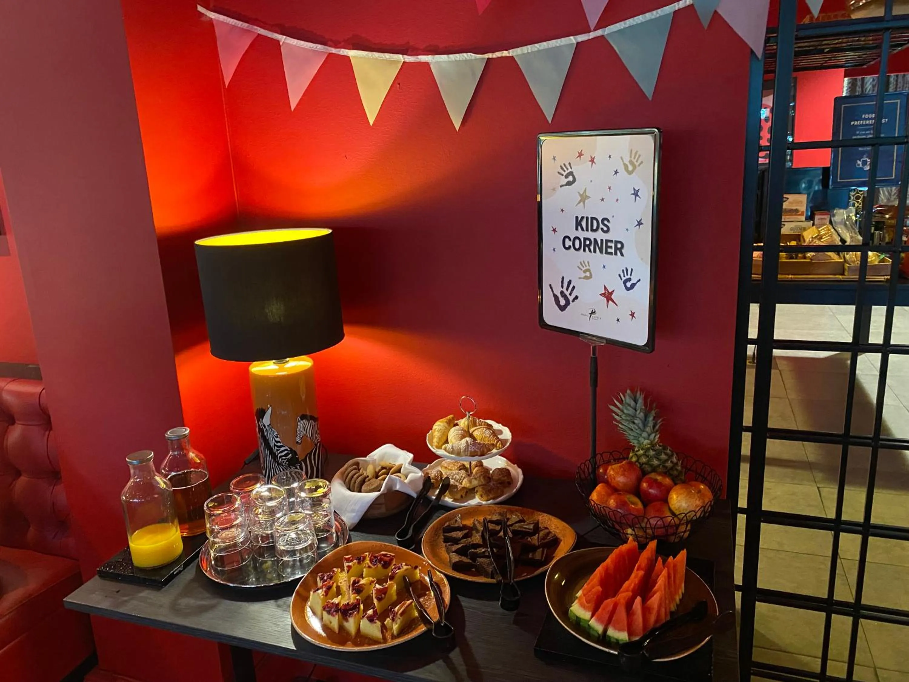 Food and drinks in ProfilHotels Nacka