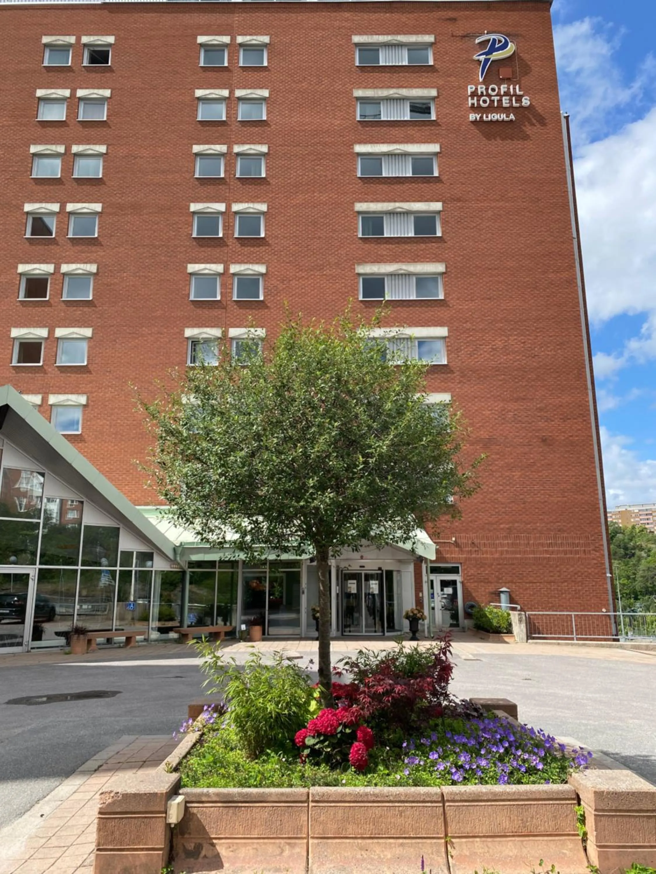 Property building in ProfilHotels Nacka