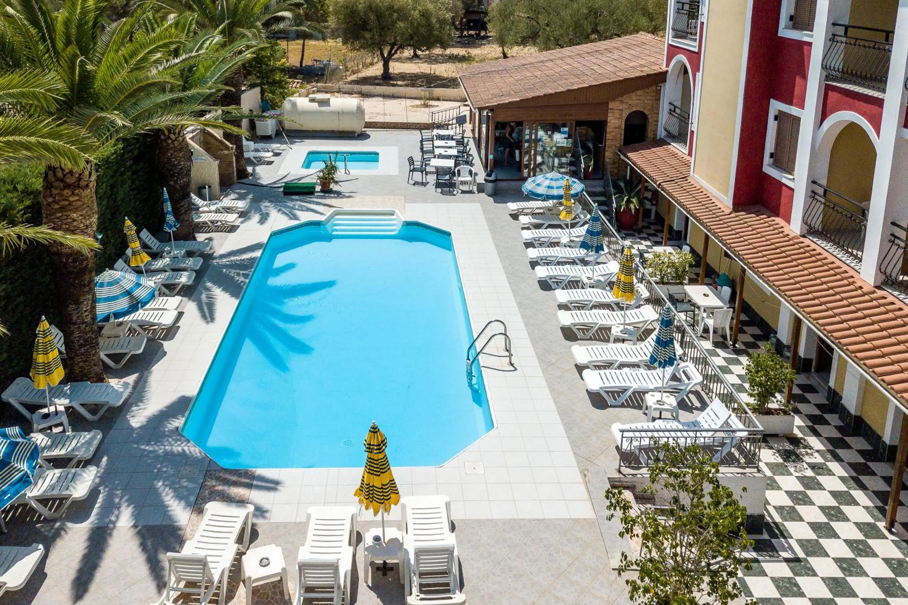 Swimming pool in Rose Club Apartments