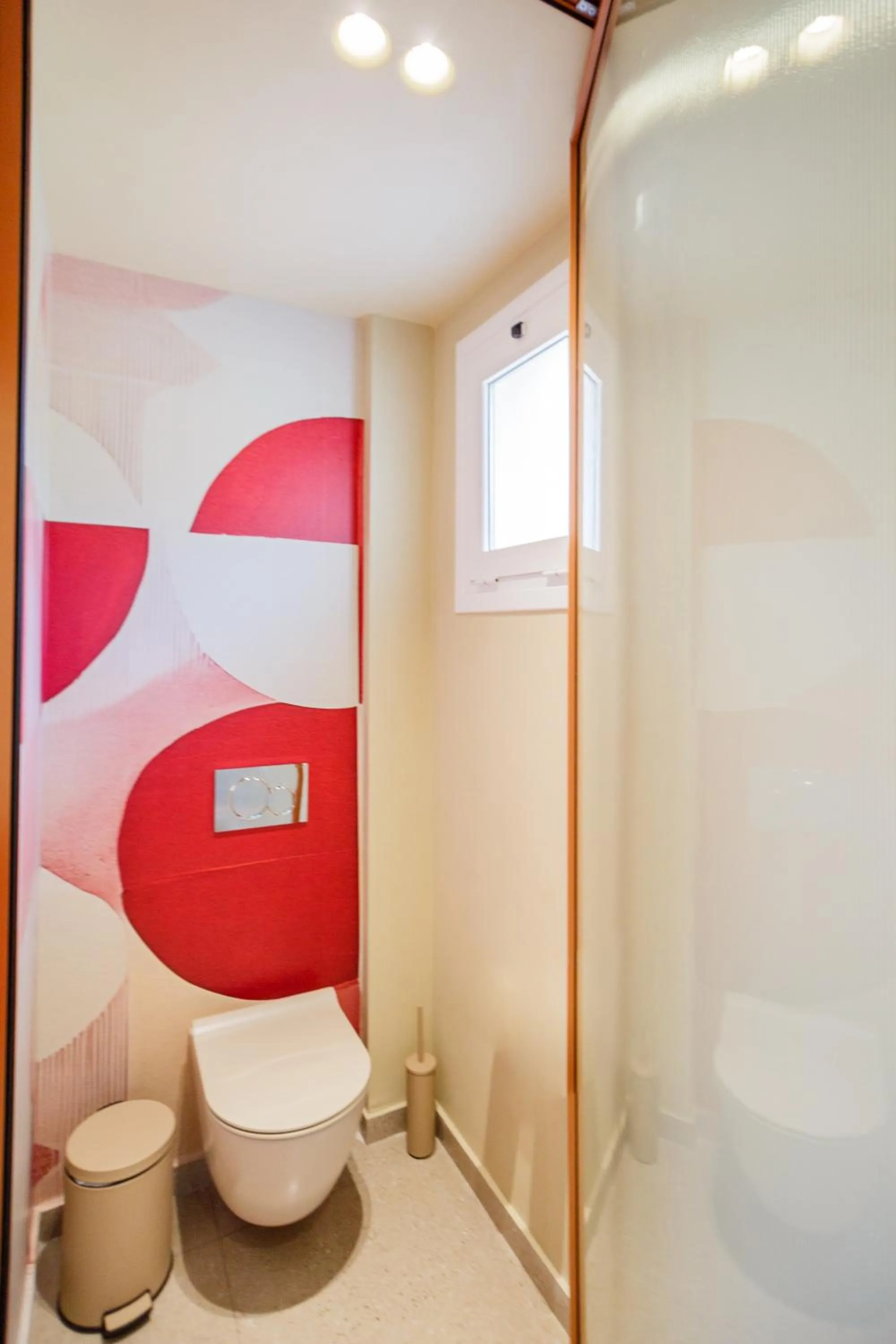 Toilet in Rose Club Apartments