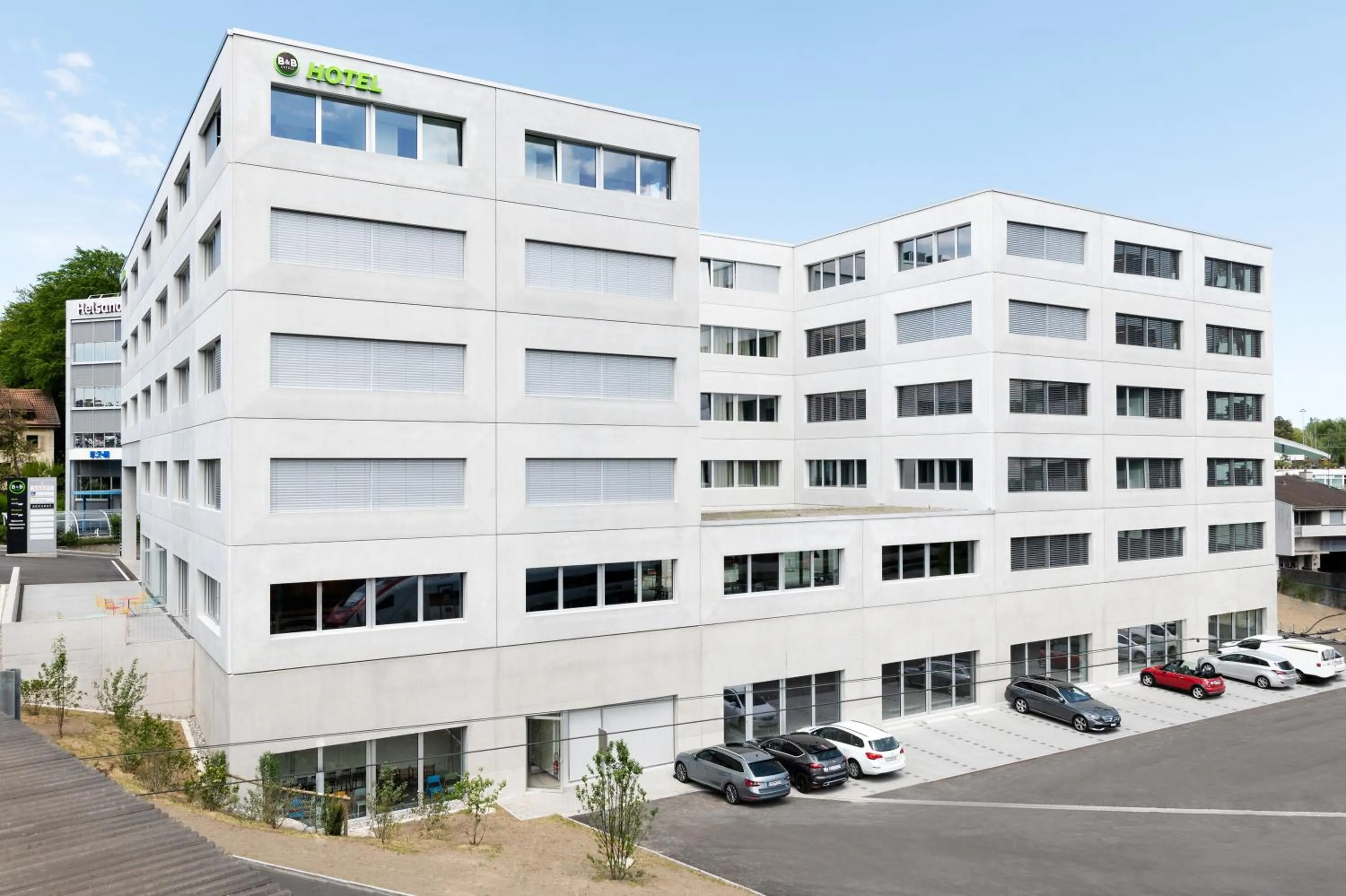 Property building in B&B HOTEL St Gallen