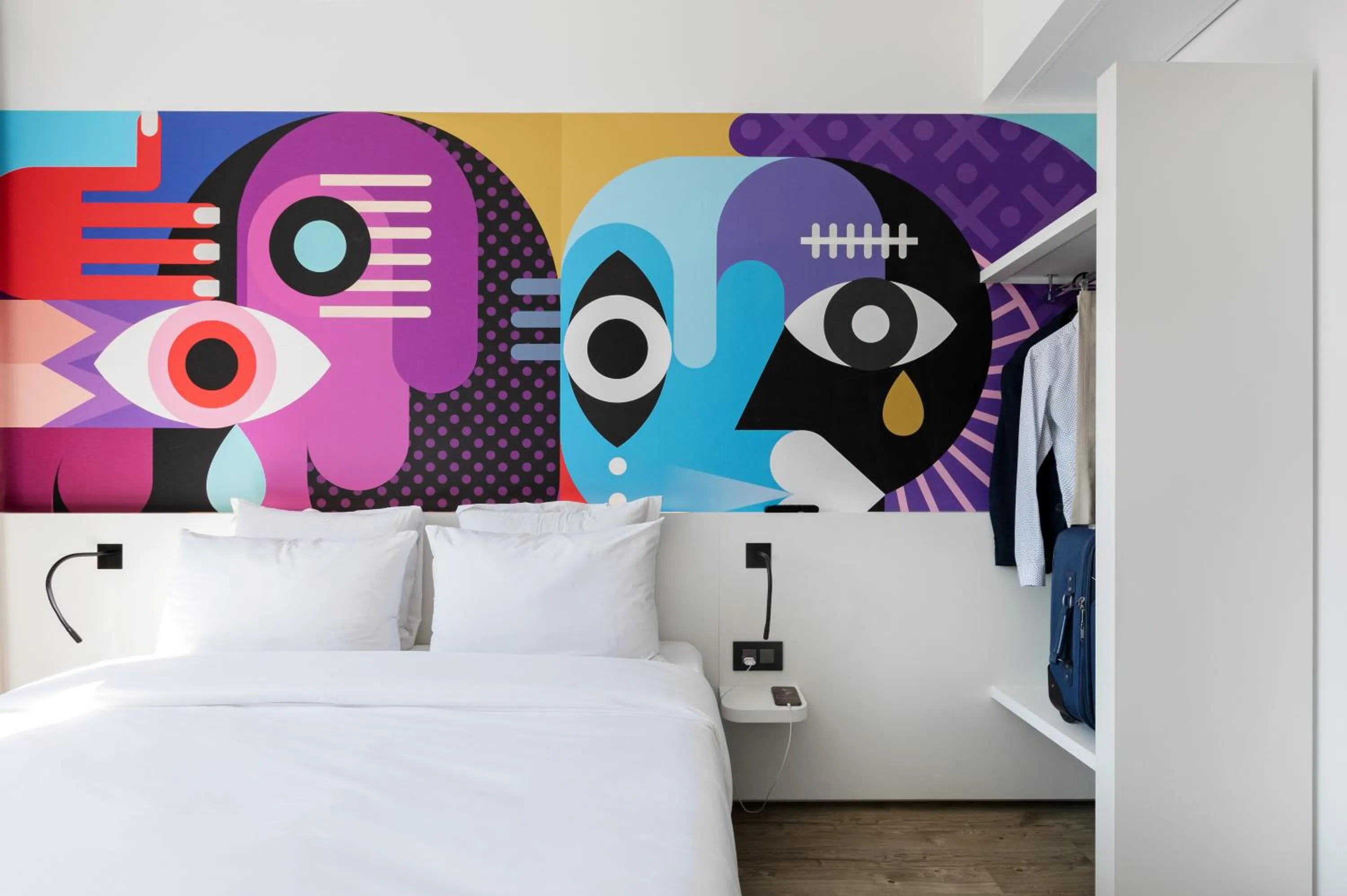 Bed in B&B HOTEL St Gallen