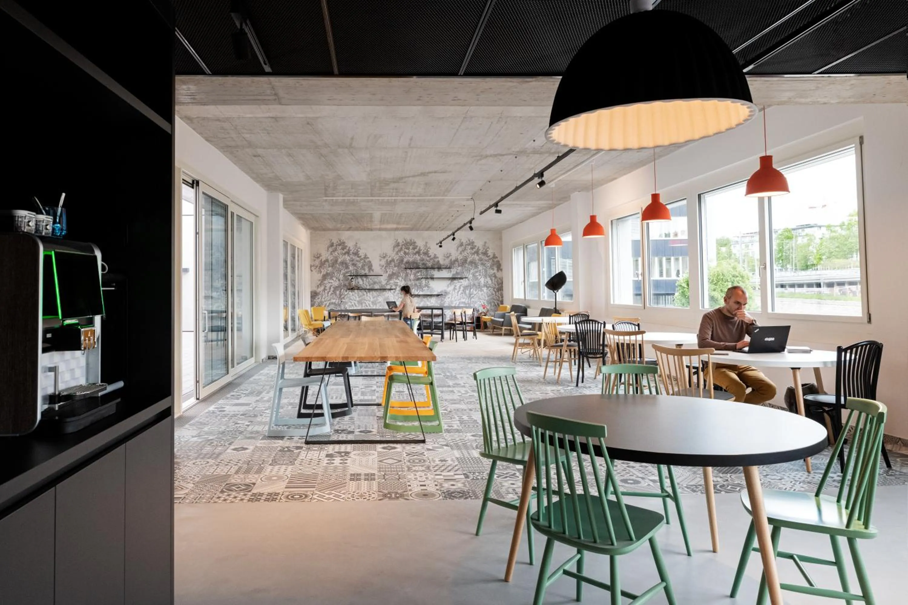 People in B&B HOTEL St Gallen