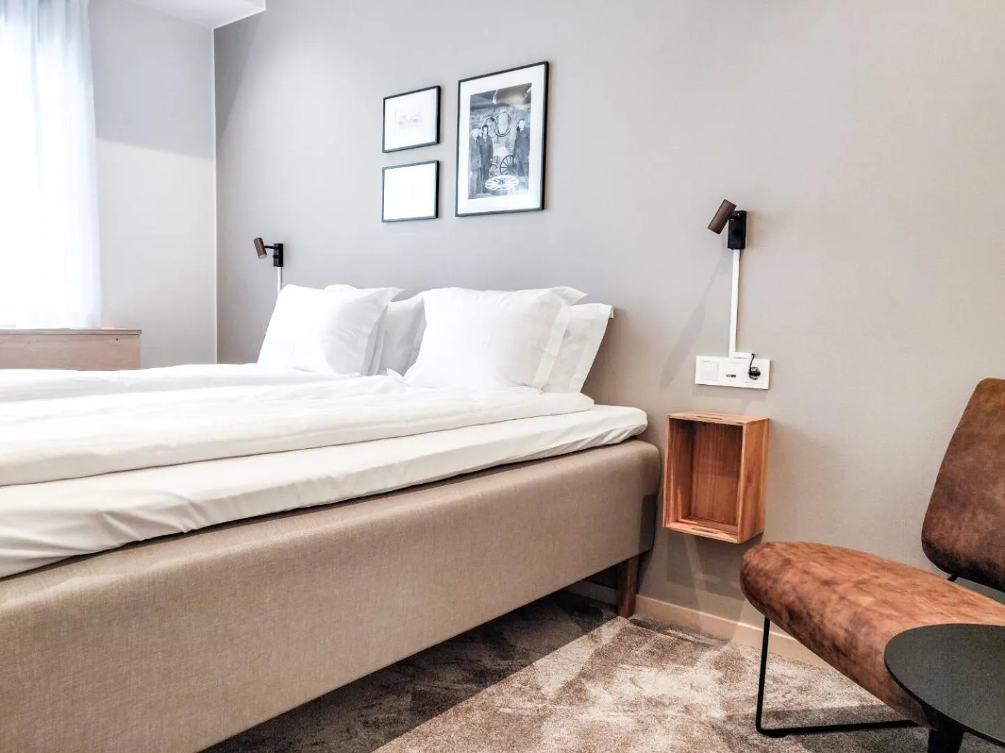 Bed in Staffanstorps Gästis Hotell