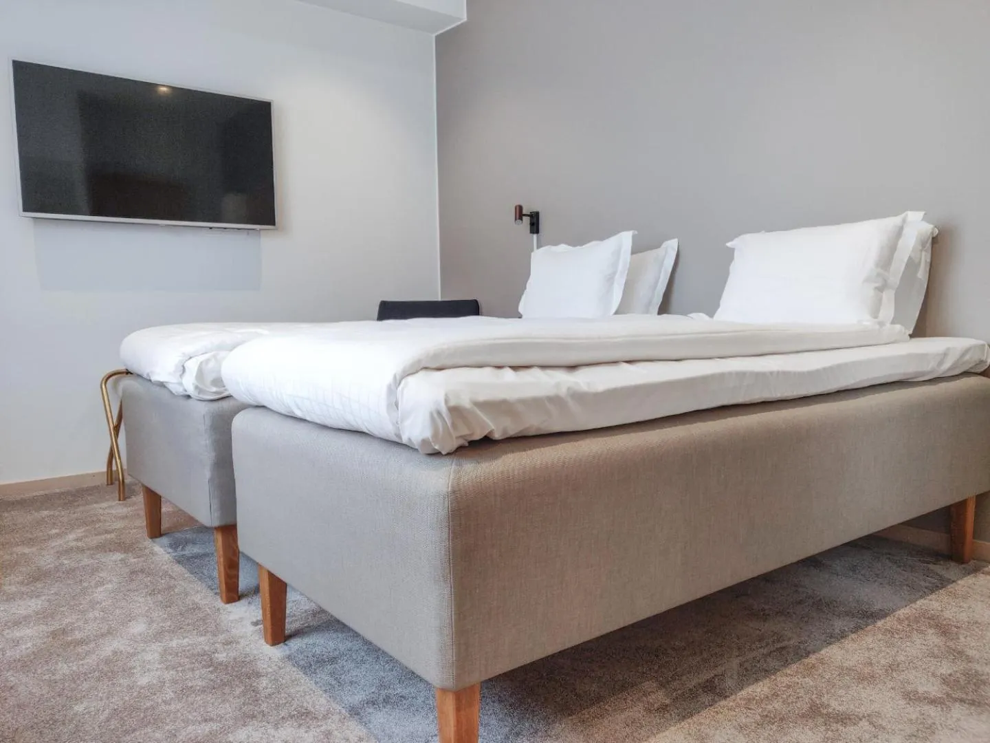 Bed in Staffanstorps Gästis Hotell