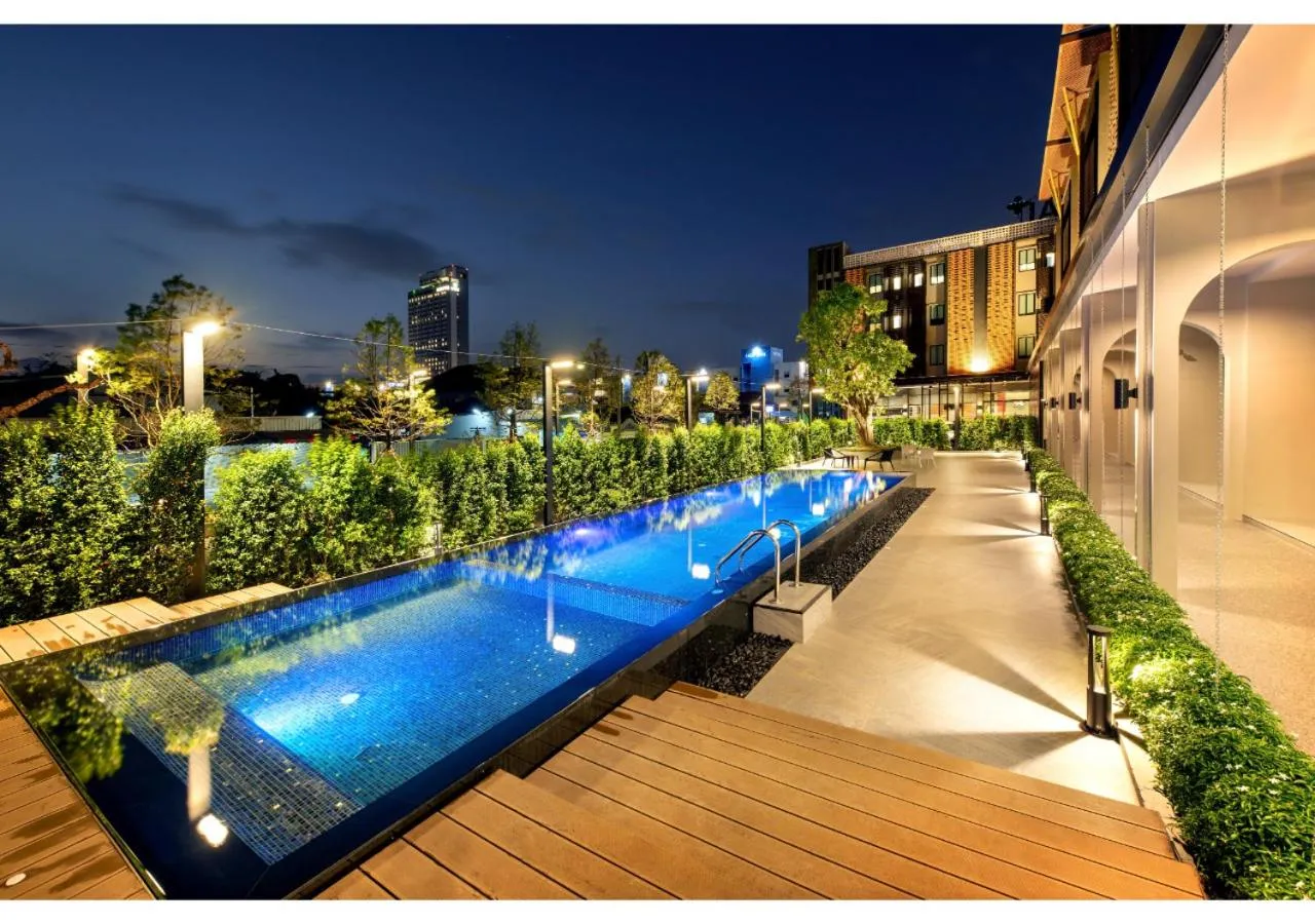 Swimming pool in PLAAI Plus Hotel Rayong