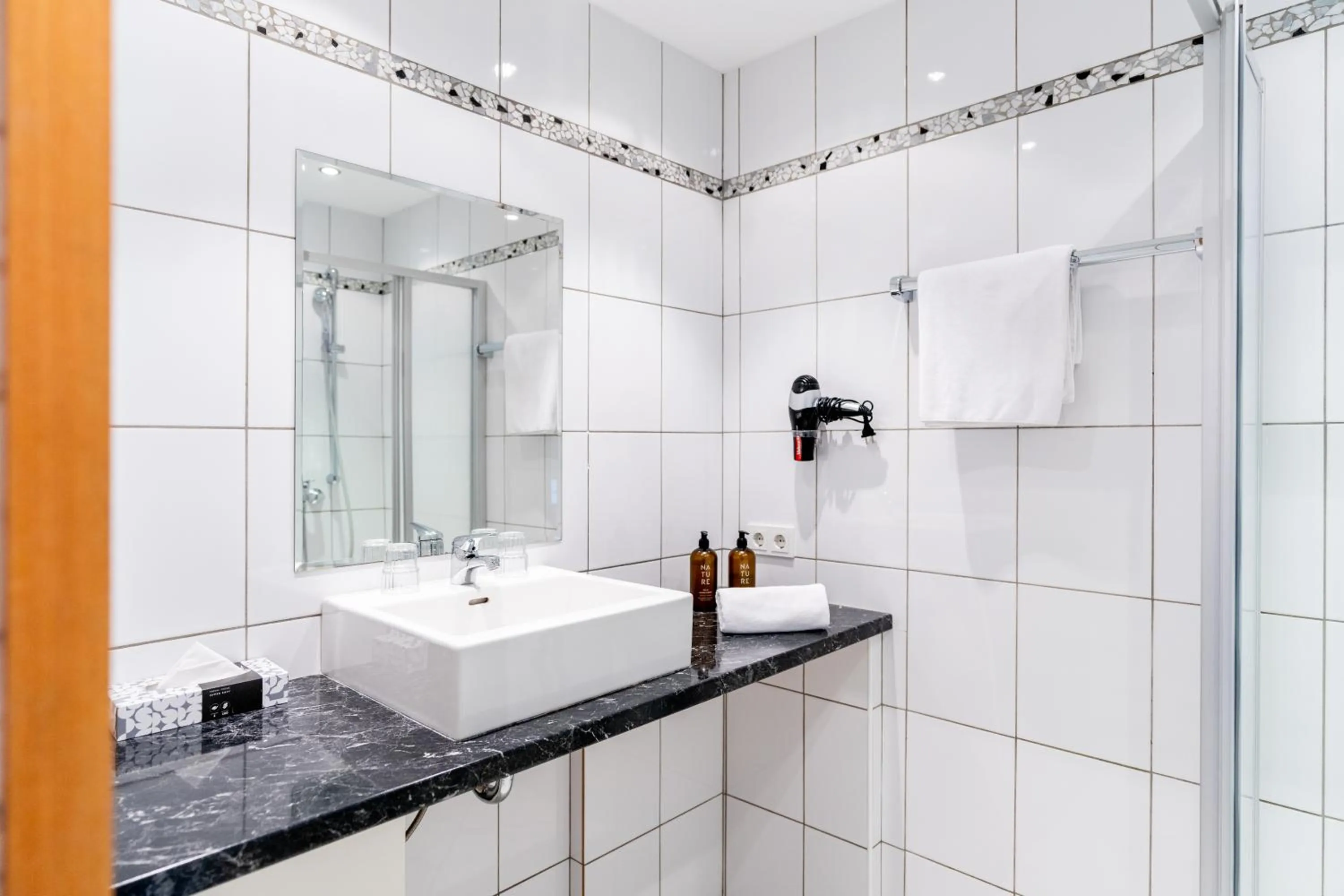 Bathroom in Hotel Jakob