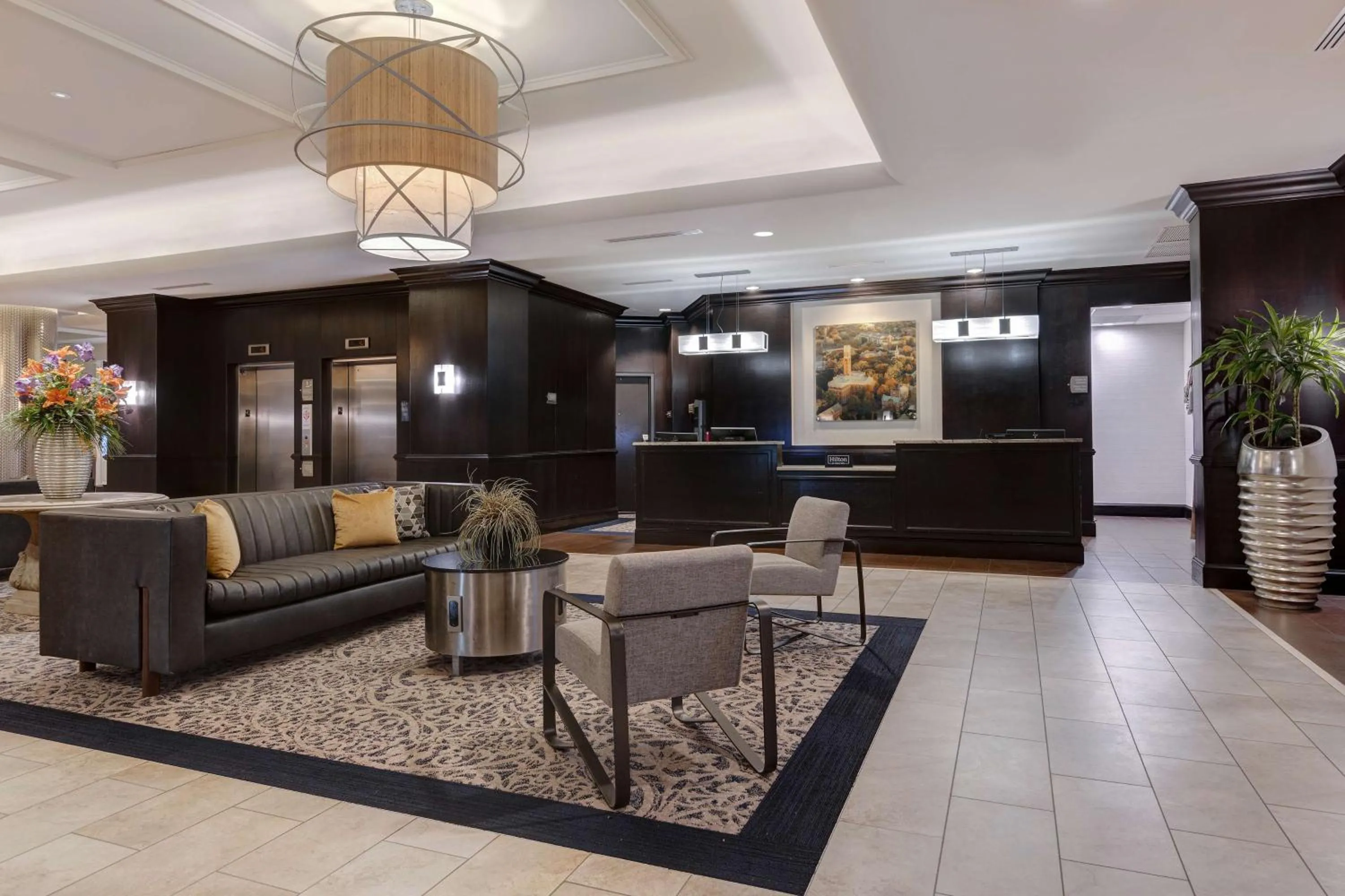 Lobby or reception in Homewood Suites Nashville Vanderbilt