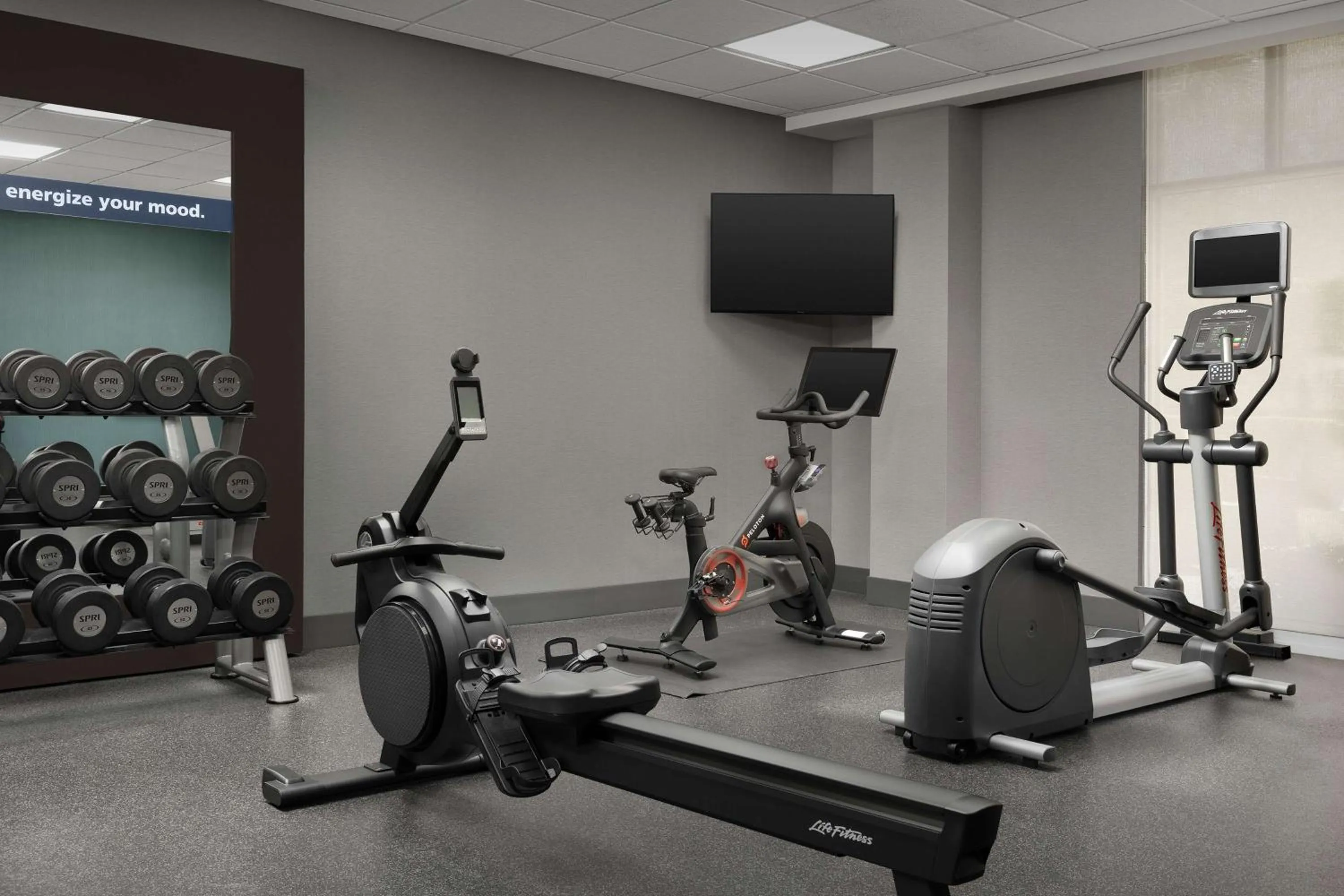 Fitness centre/facilities in Hampton Inn & Suites Orlando North Altamonte Springs