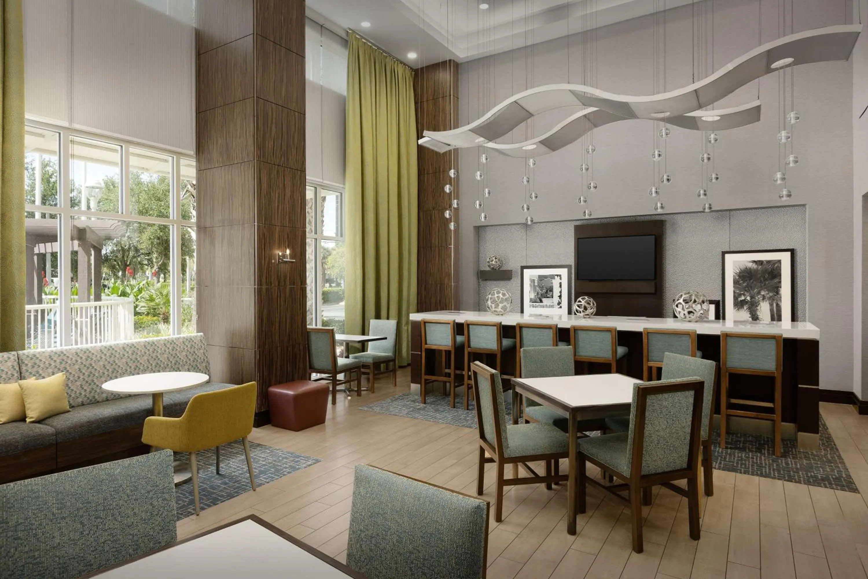 Breakfast in Hampton Inn & Suites Orlando North Altamonte Springs