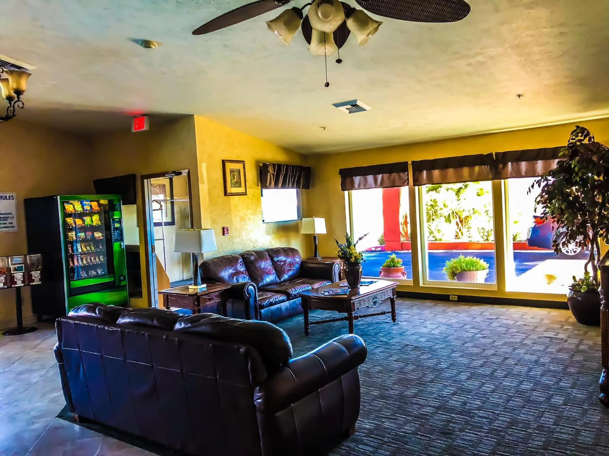 Lobby or reception in Sunrise Inn