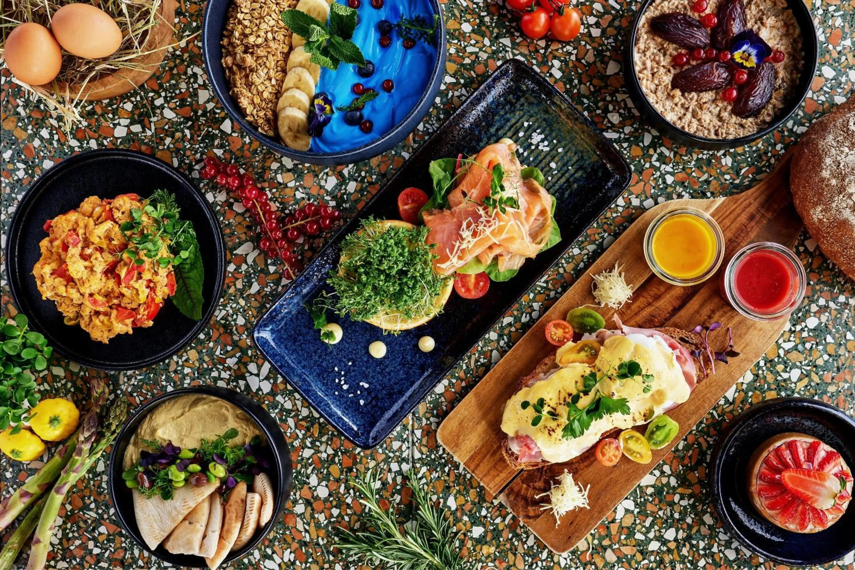 Breakfast in Le Méridien Vienna