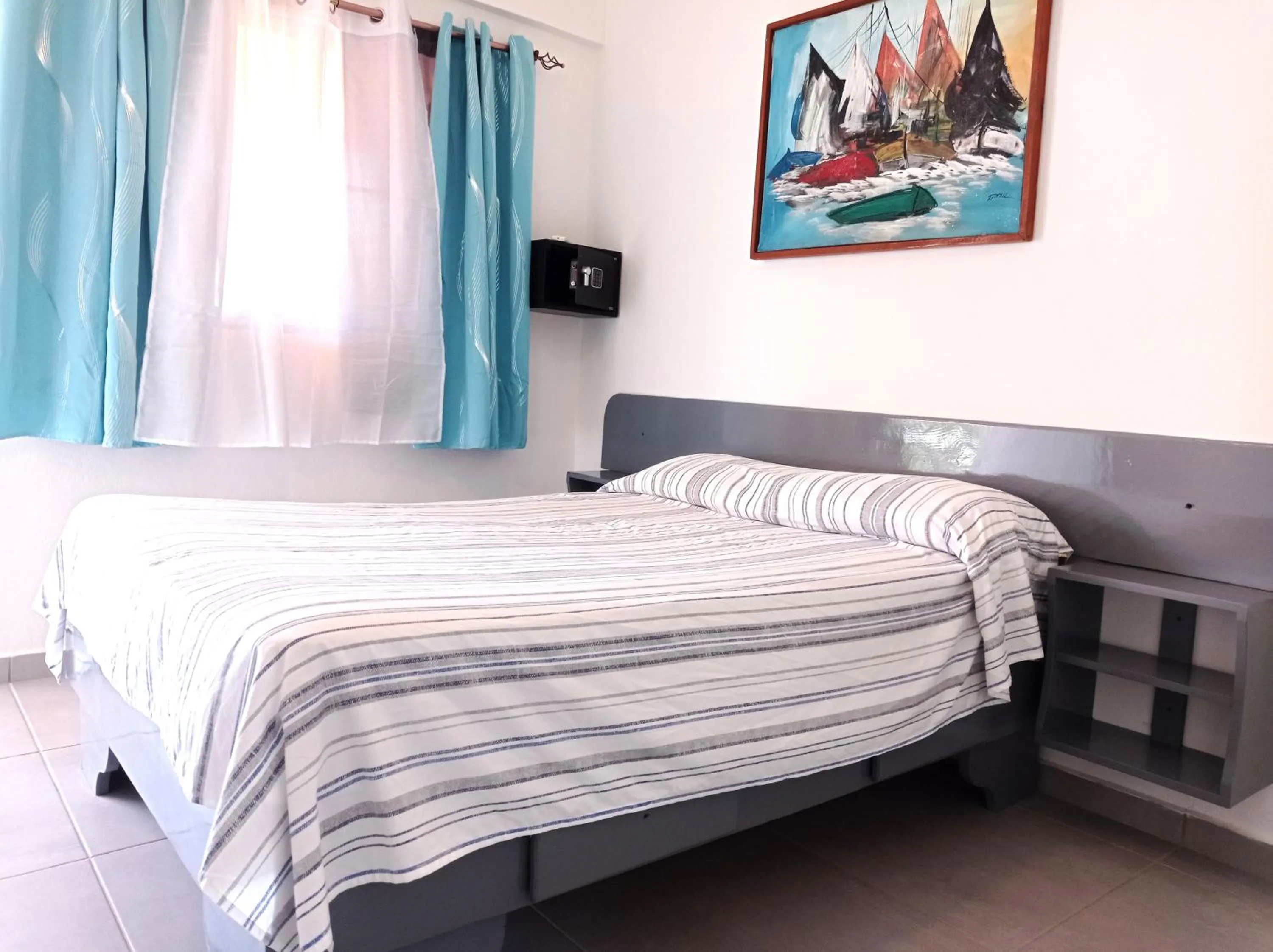 Bed in Hotel Casa Coco