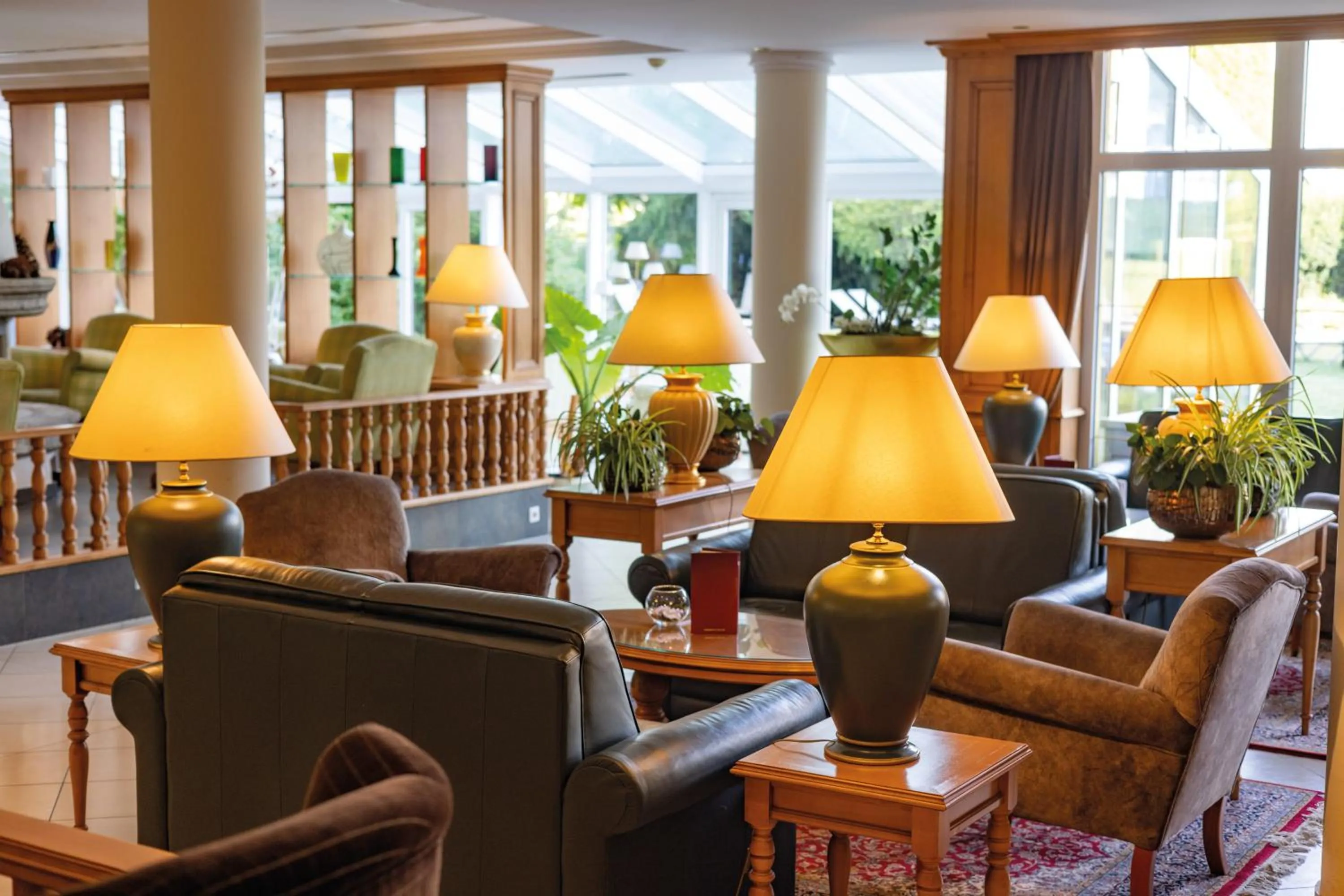 Lobby or reception in Parkhotel