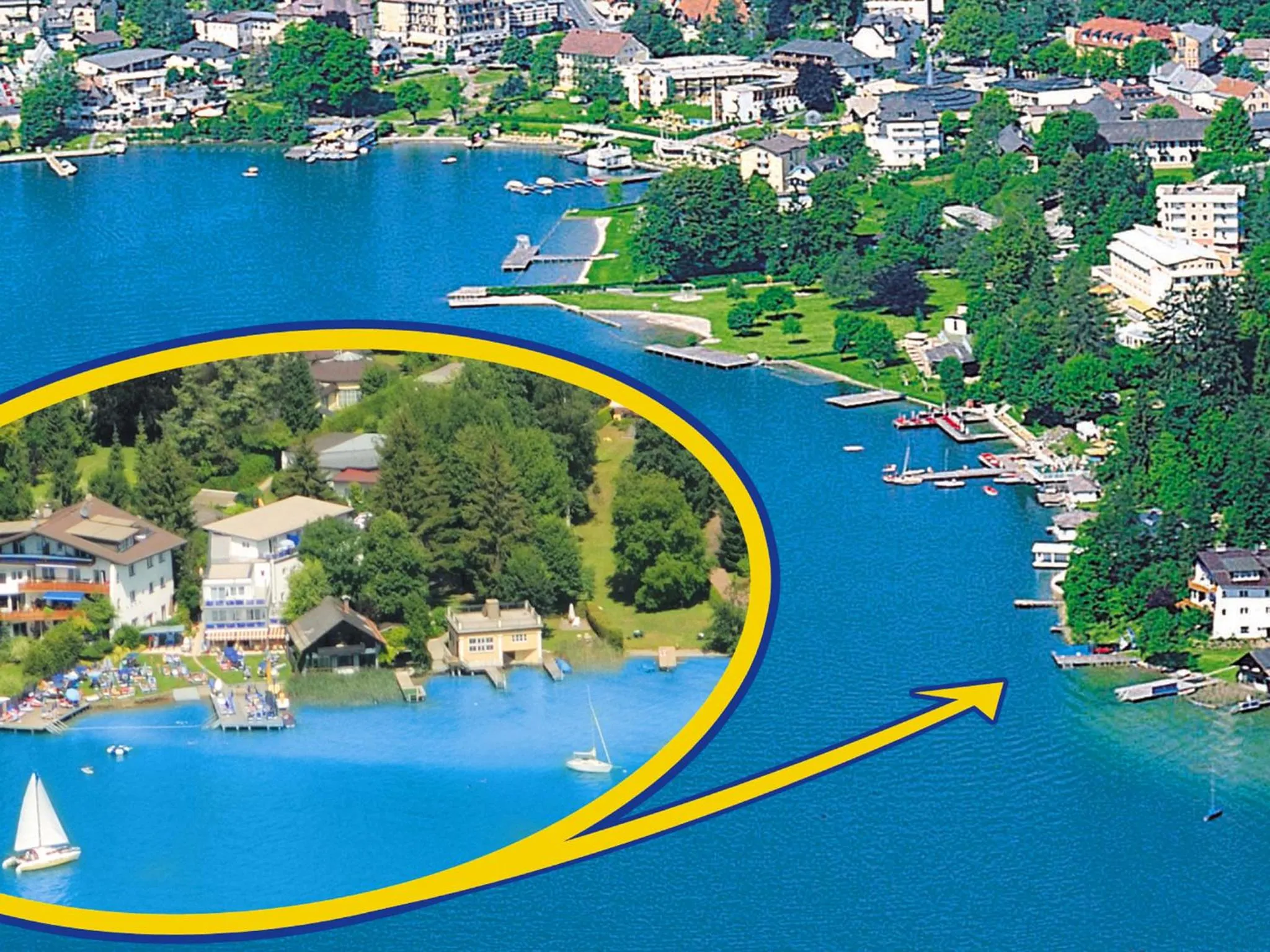 Neighbourhood in Barry Memle Directly at the Lake