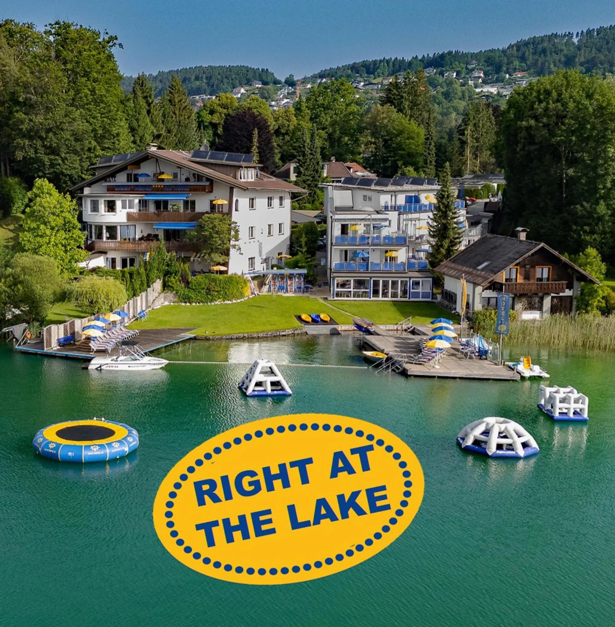 Property building in Barry Memle Directly at the Lake