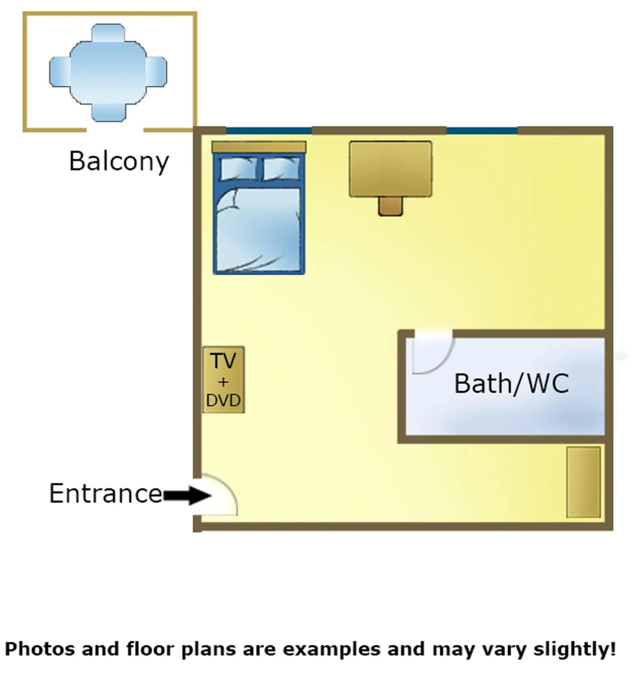 Floor plan in Barry Memle Directly at the Lake