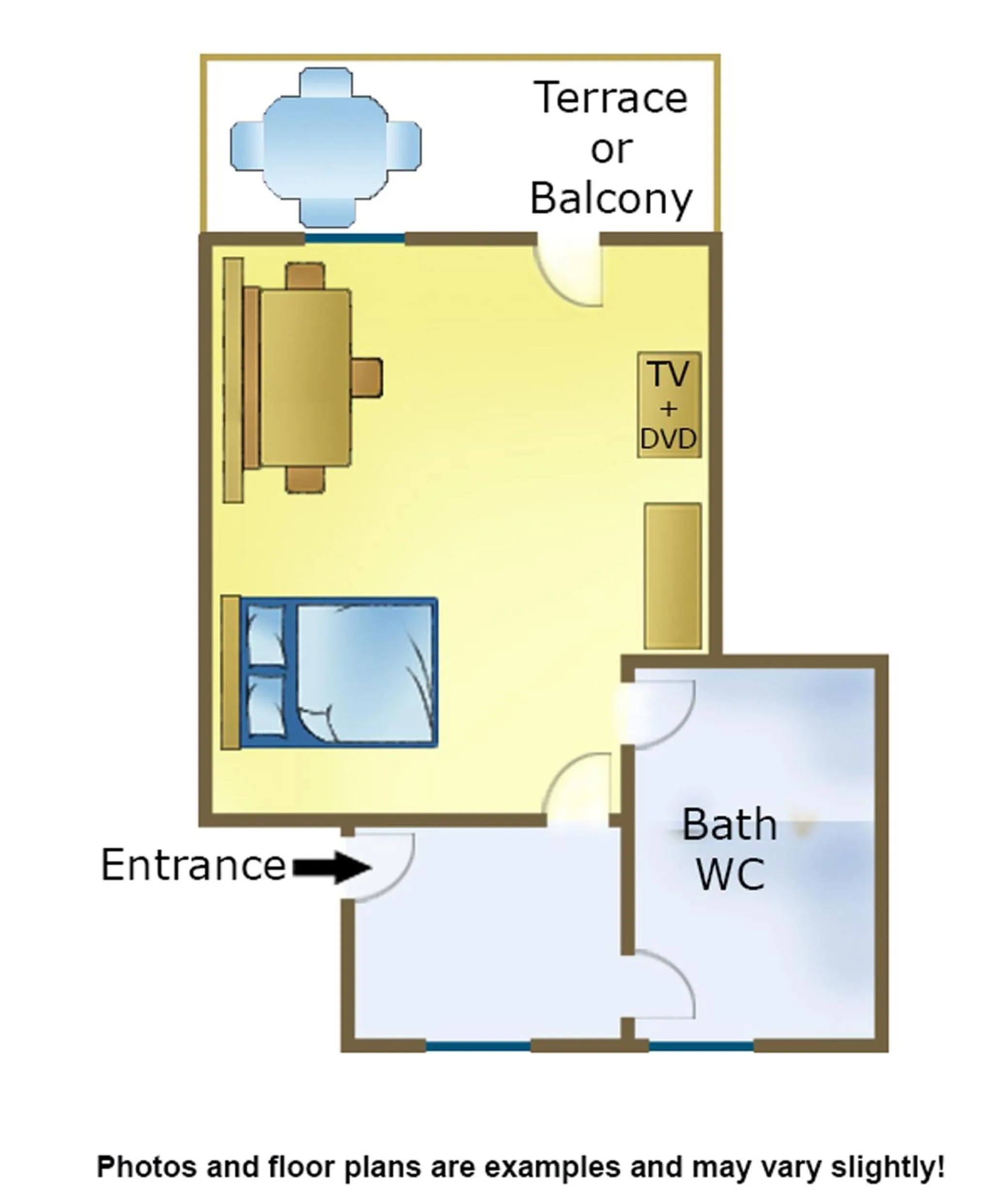 Floor plan in Barry Memle Directly at the Lake