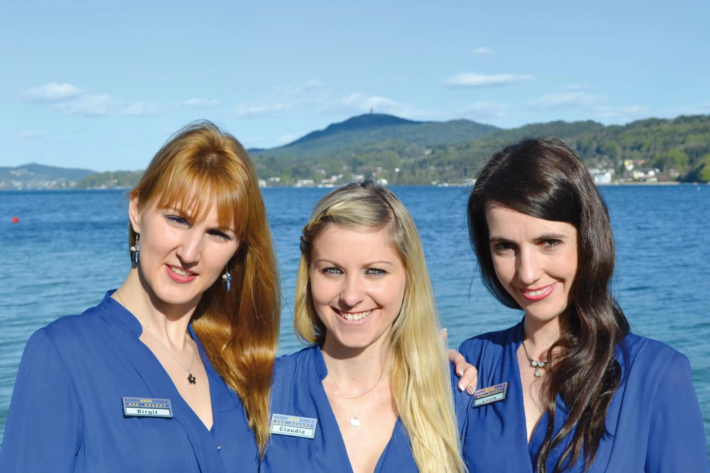 Staff in Barry Memle Directly at the Lake