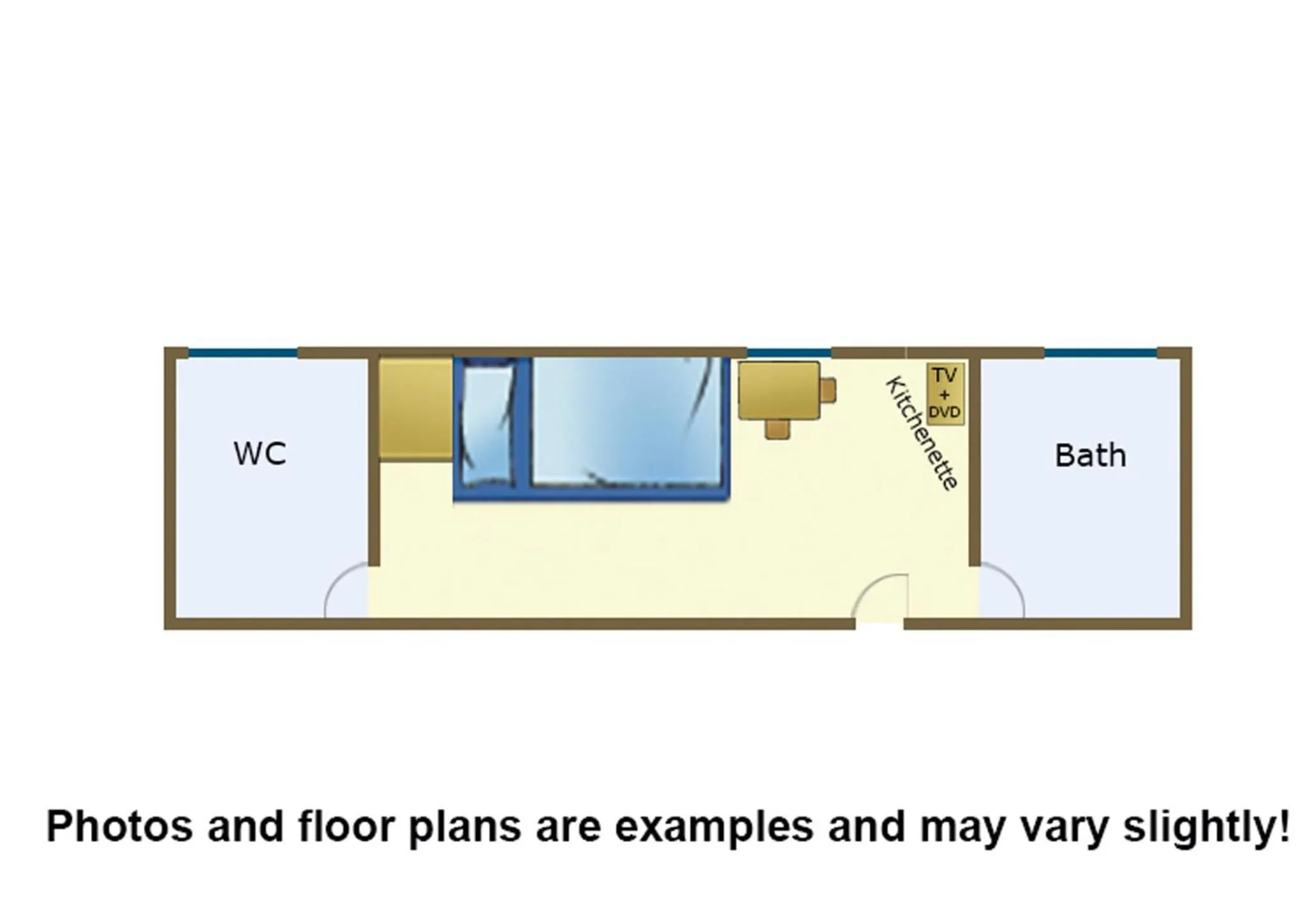 Floor plan in Barry Memle Directly at the Lake