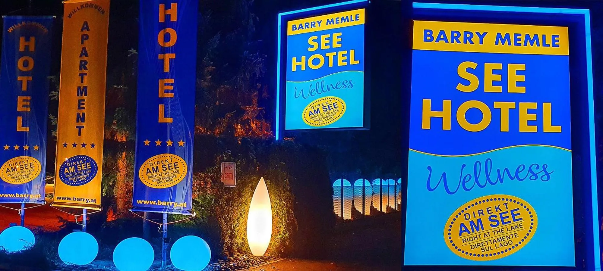 Facade/entrance in Barry Memle Directly at the Lake