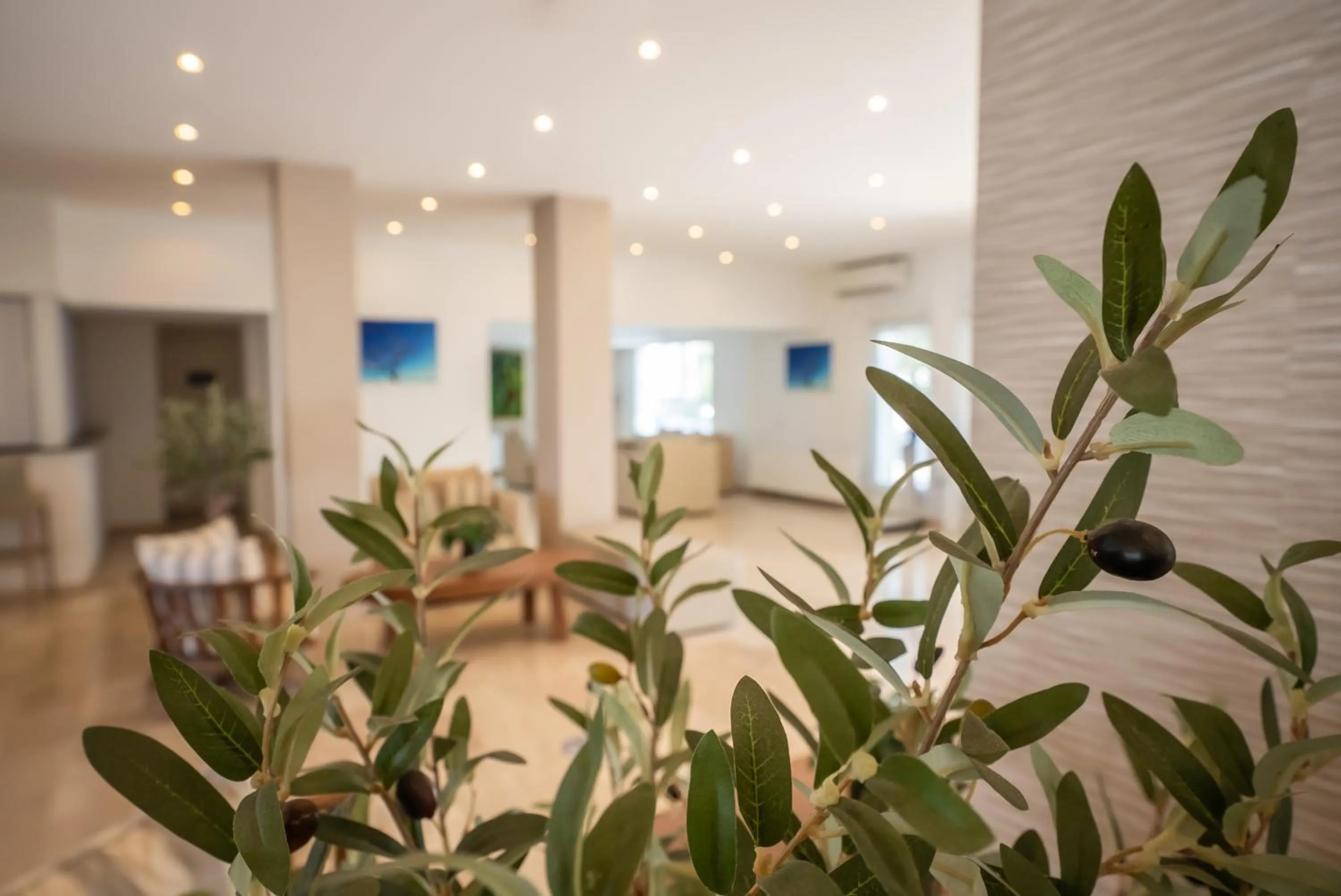 Seating area in Liquid Hotel Apartments