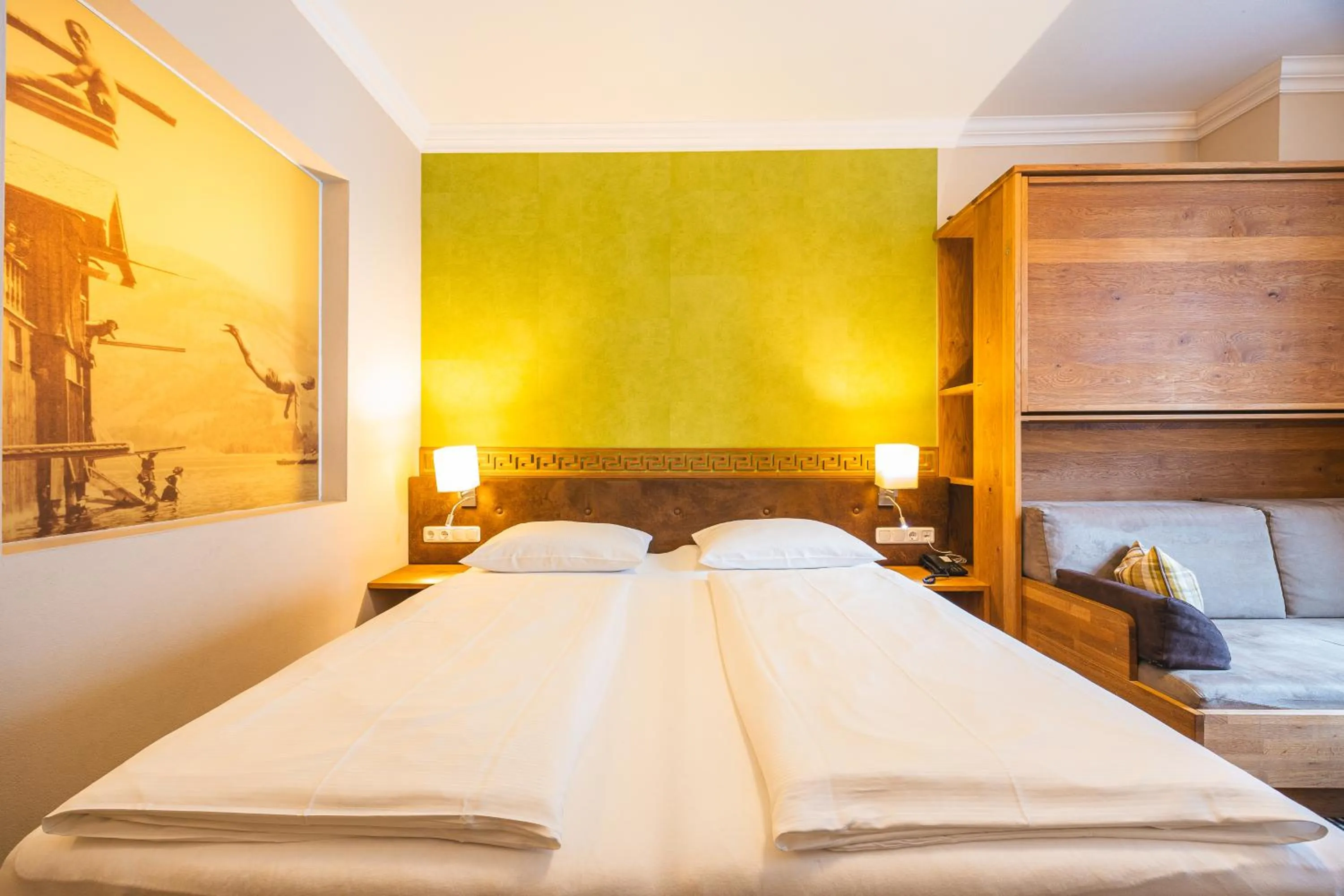 Photo of the whole room, Bed in Fish'Inn Zell - Hotel Fischerwirt