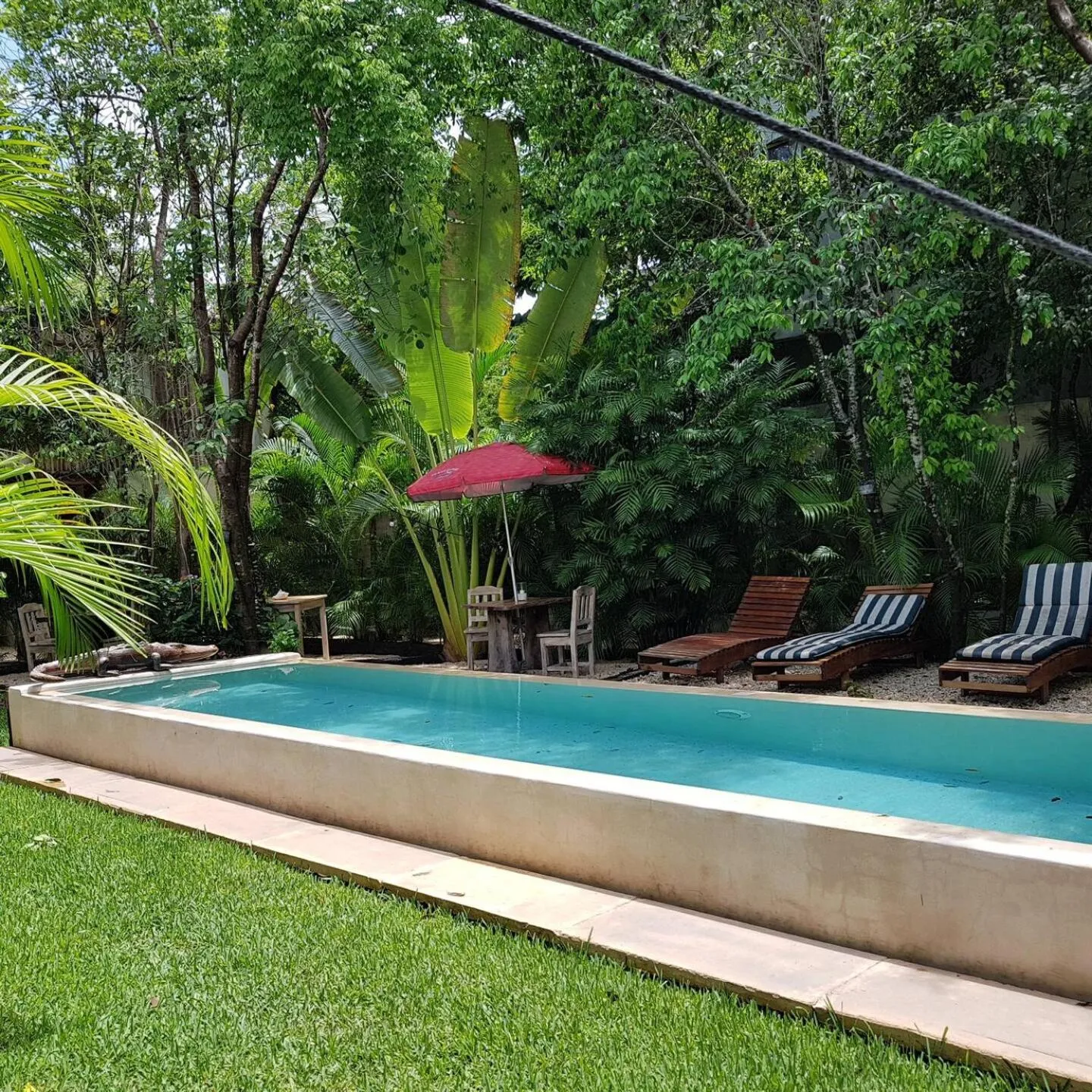 Swimming pool in Casa Tulum Hotel