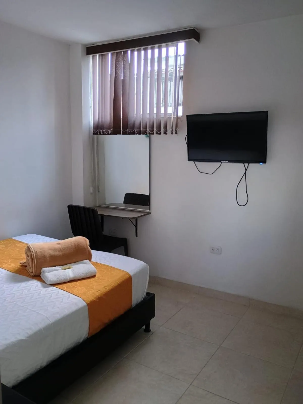 Bed in Hotel Cafe Estrella