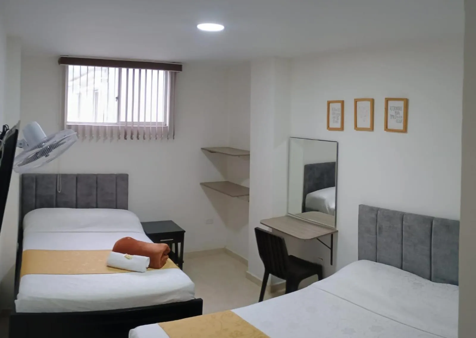 Bed in Hotel Cafe Estrella