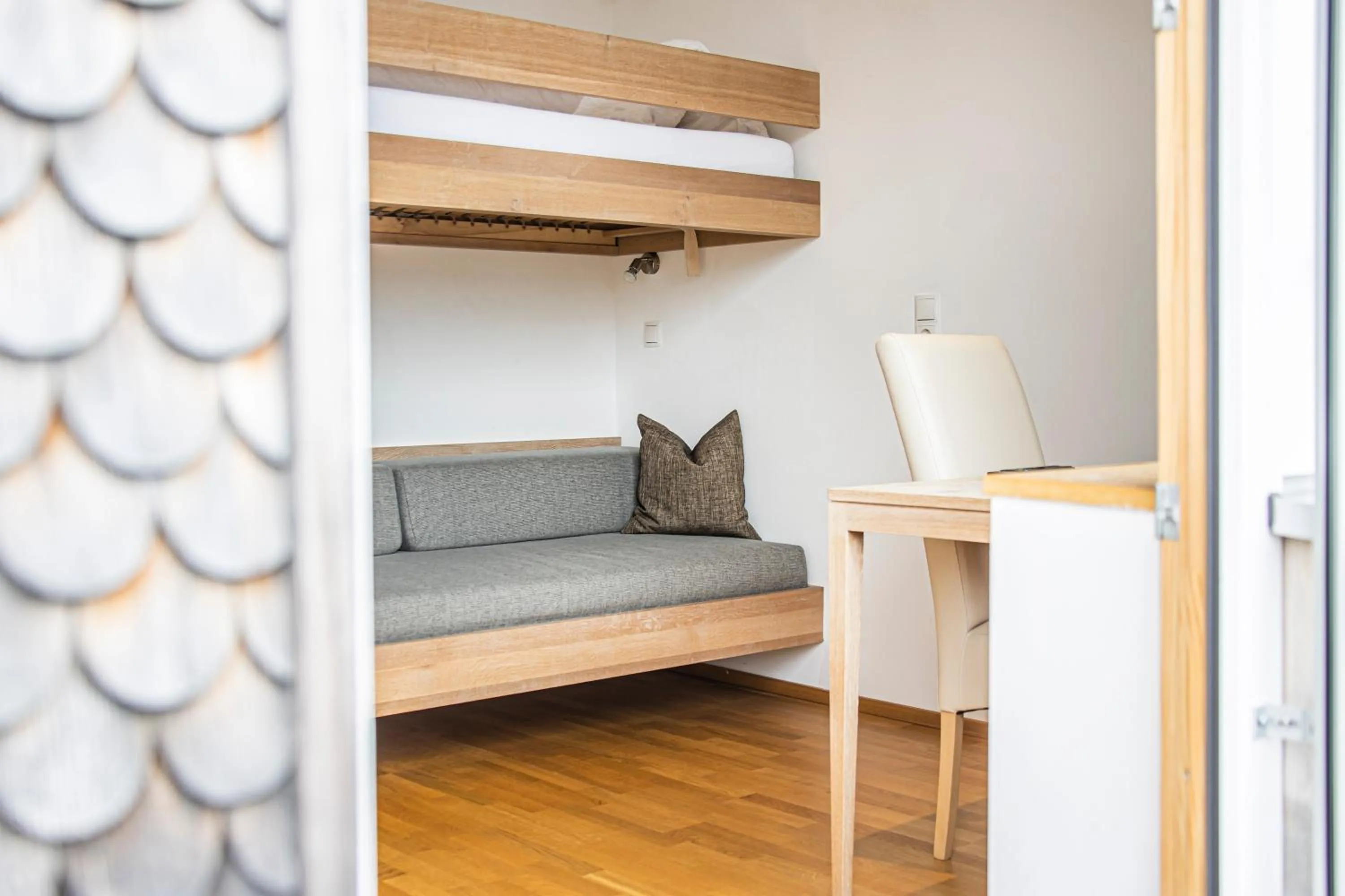 Bed in Familienhotel Adler