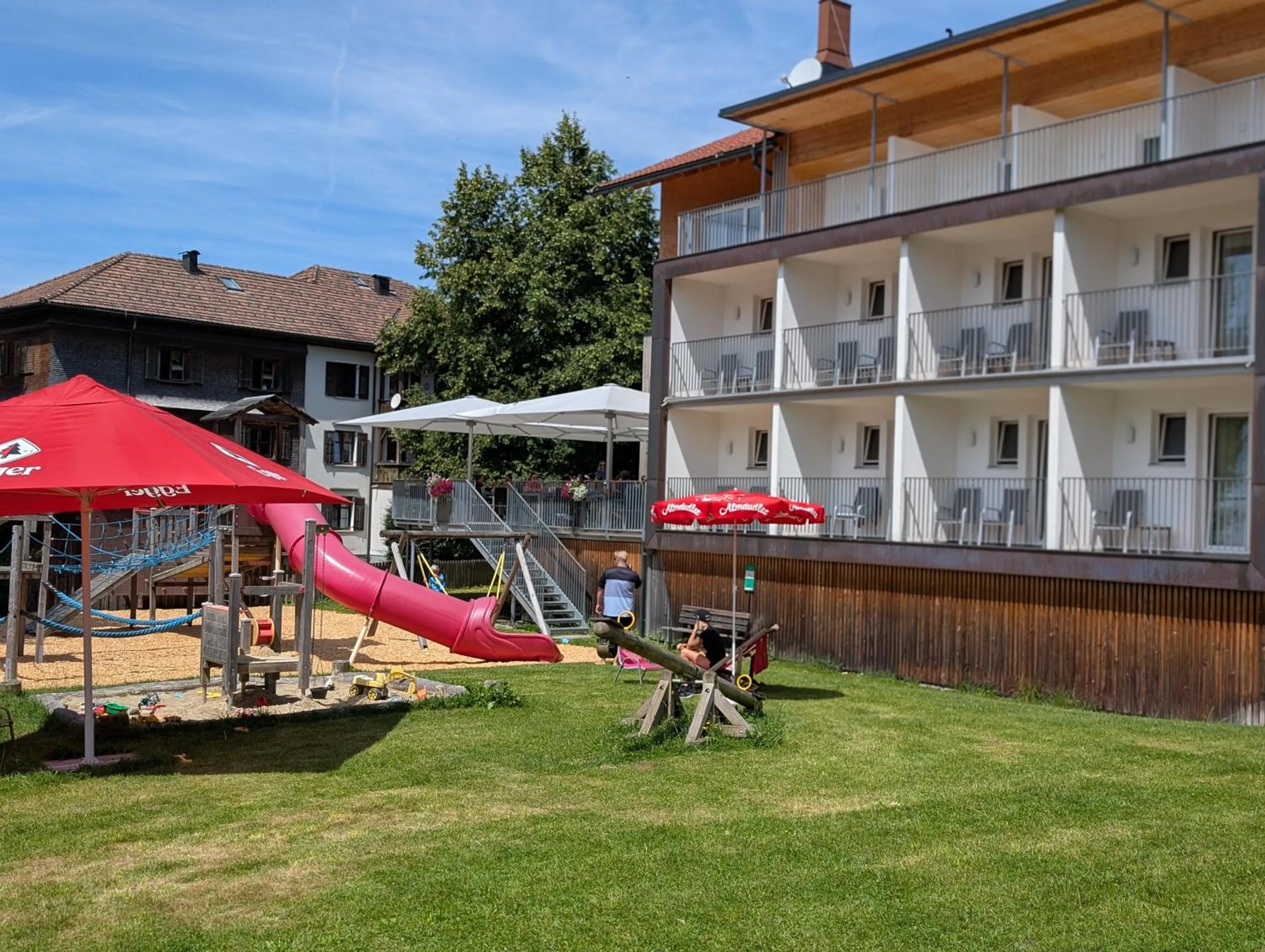 Property building in Familienhotel Adler
