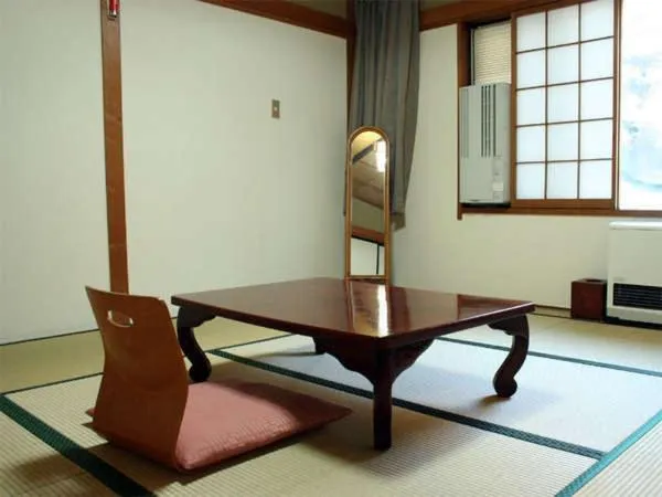 Seating area in Yakushi no Yu Yumotokan