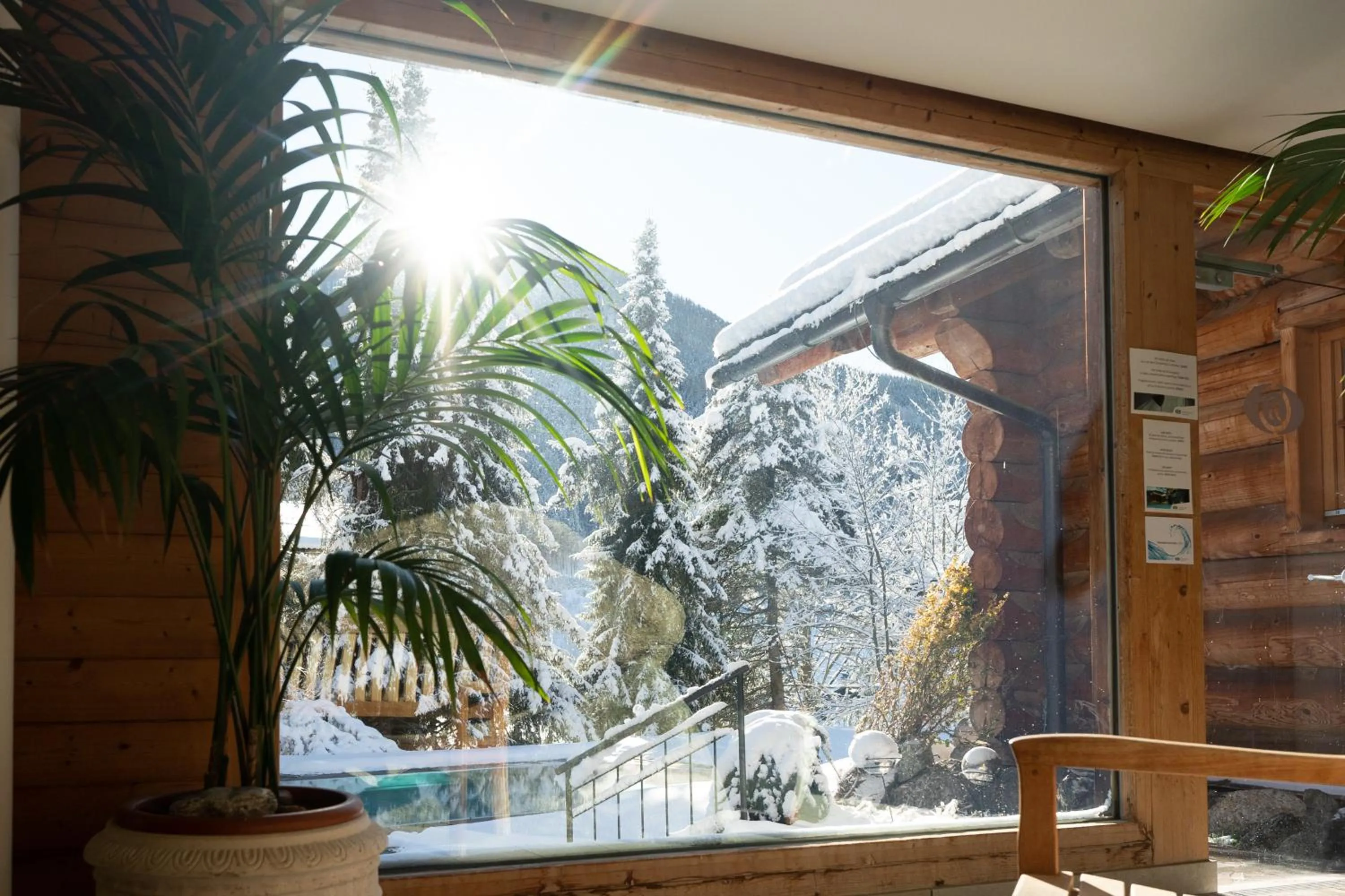 Sauna in DAS RONACHER Thermal Spa Hotel