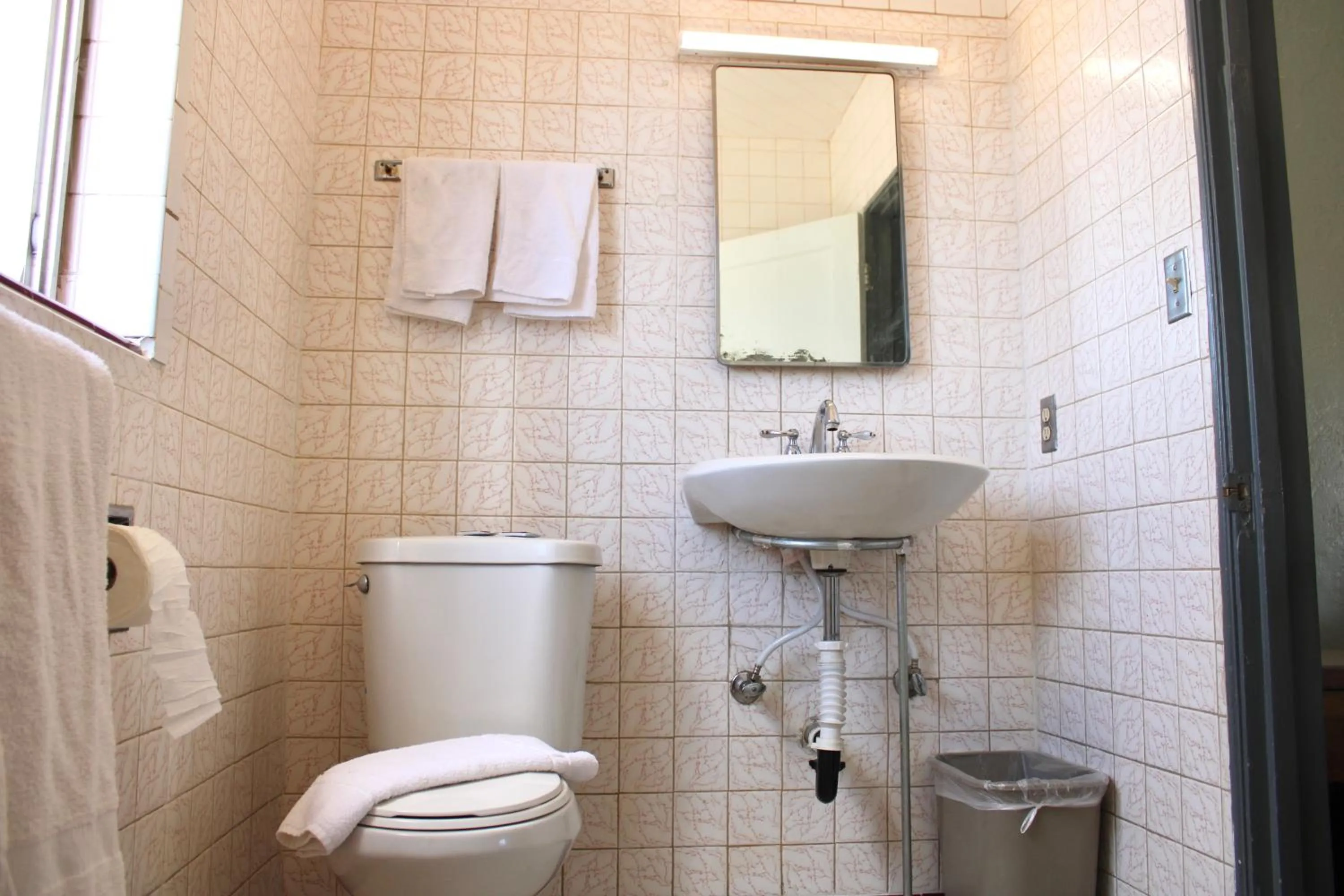 Bathroom in Economy Inn