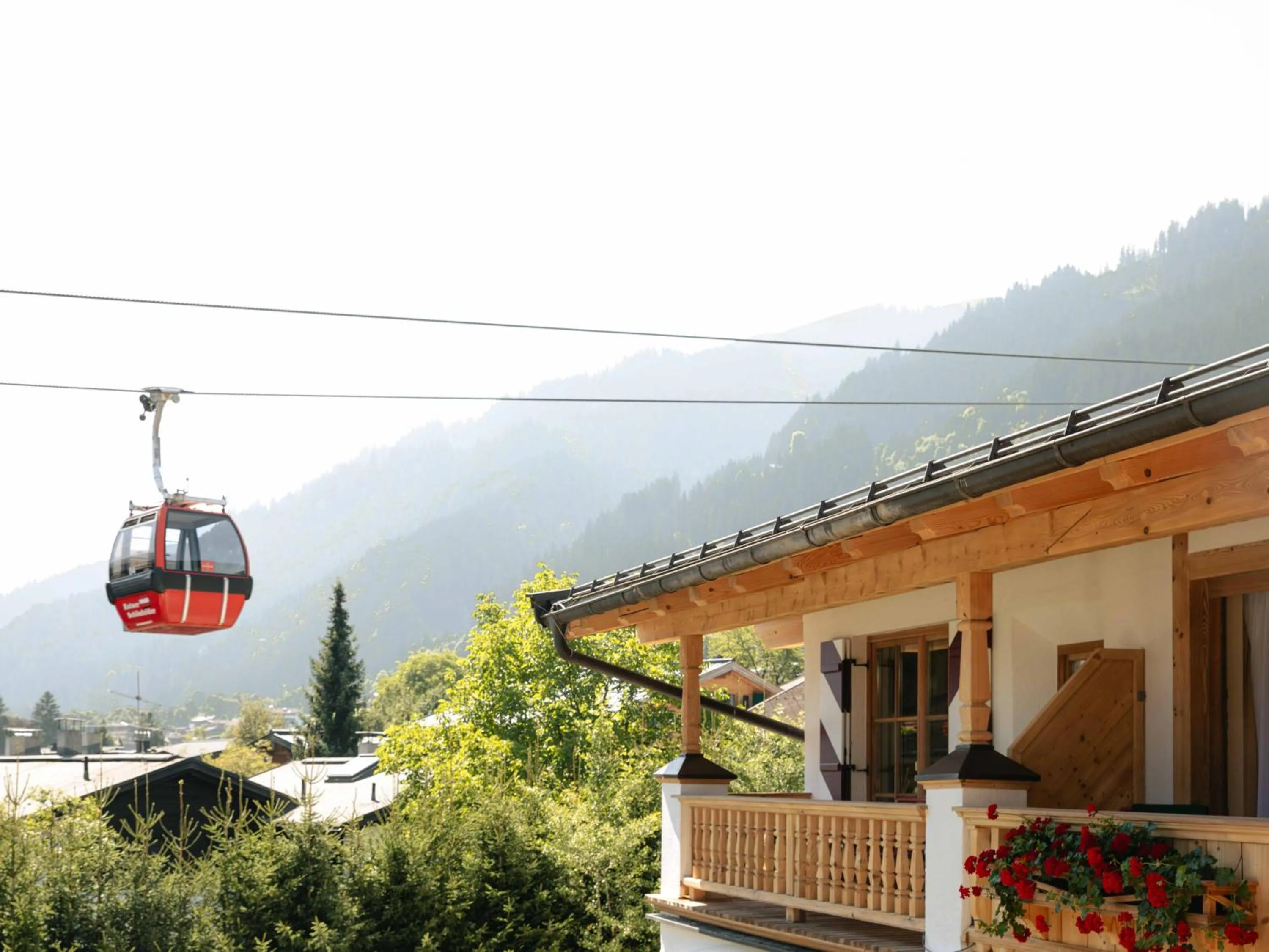 View (from property/room) in Hotel Kaiserhof Kitzbühel, 4 Sterne Superior