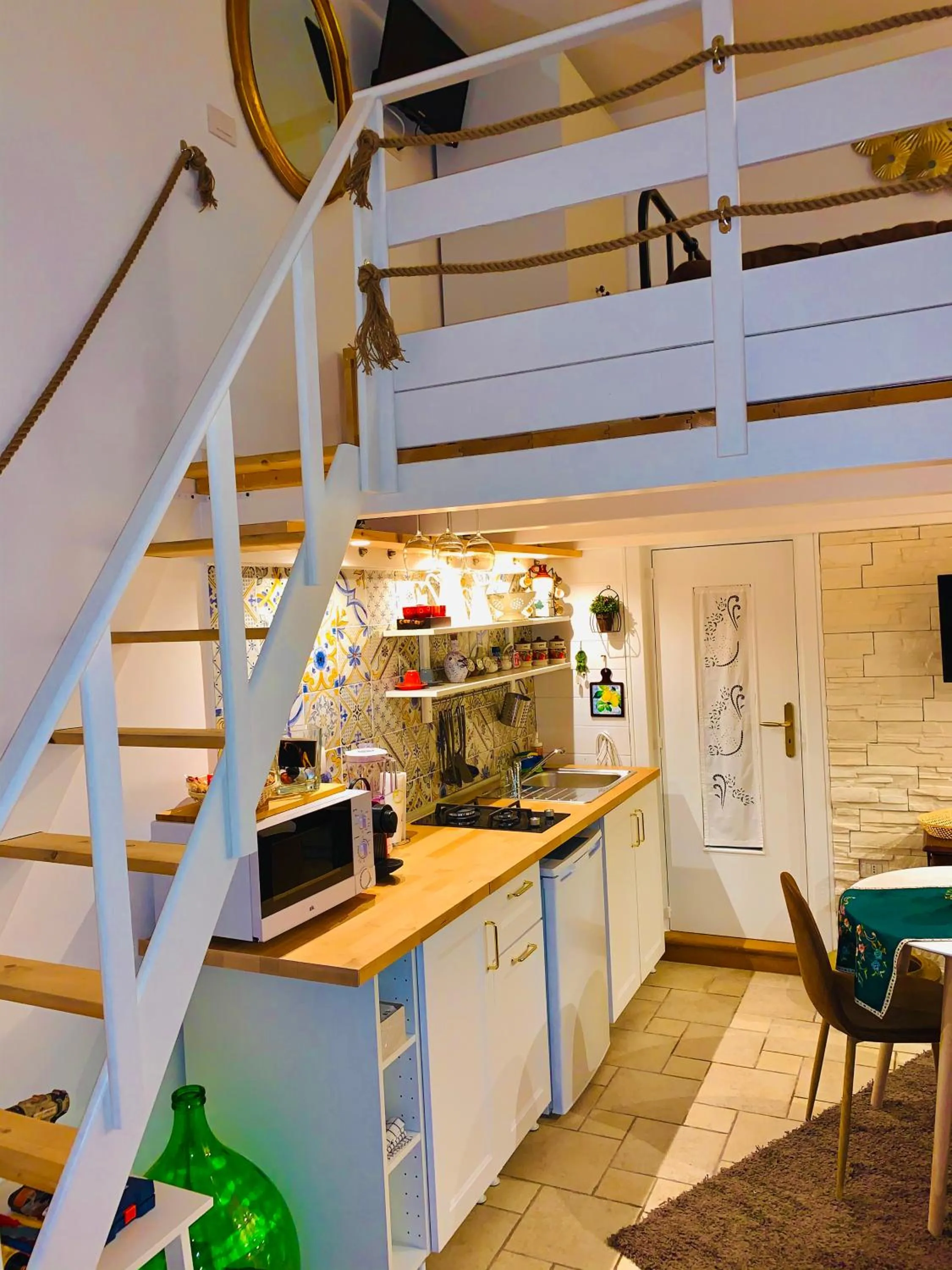 Kitchen or kitchenette in Dimore Chialè