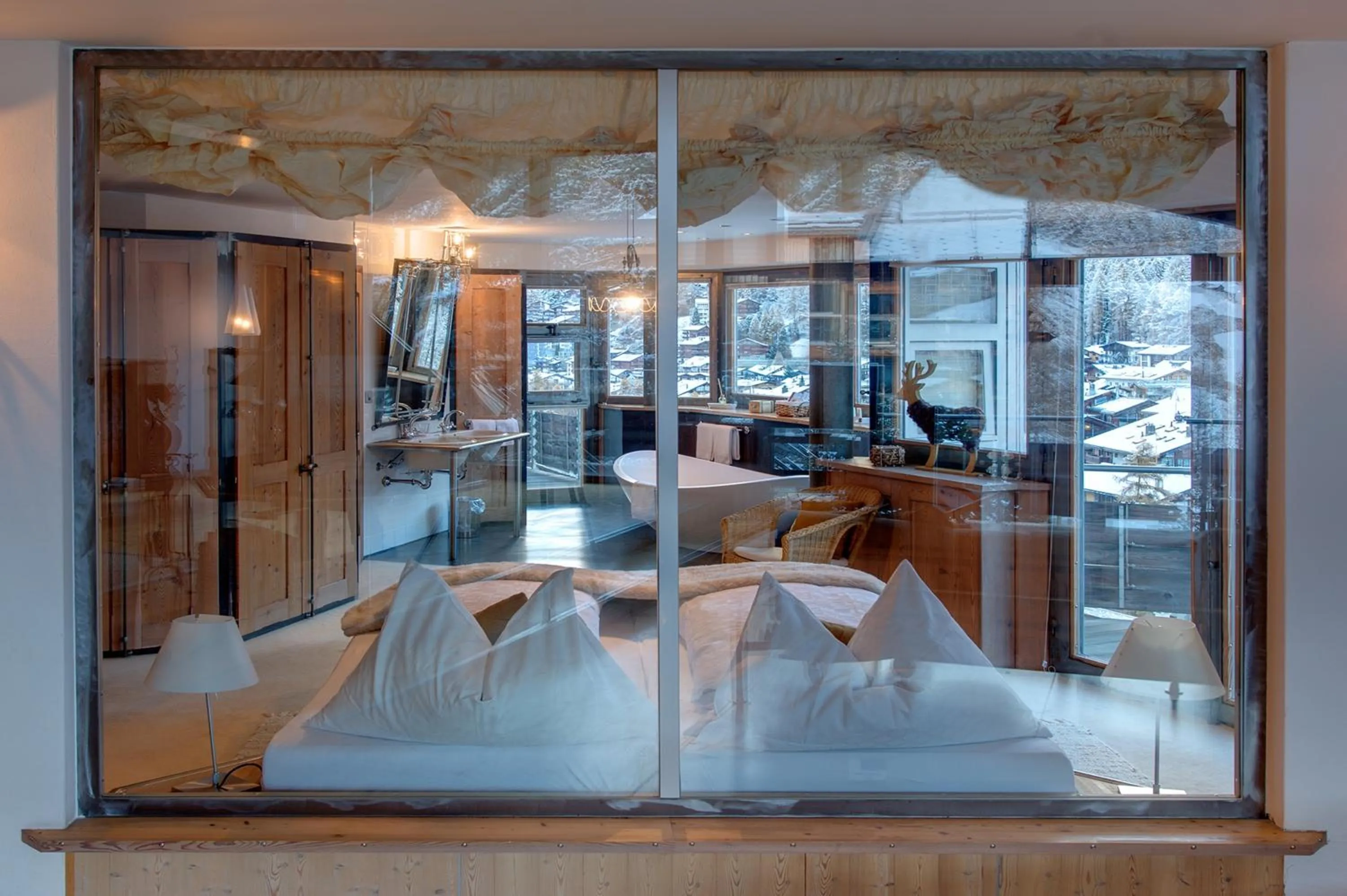 Bed in Backstage Hotel Serviced Apartments