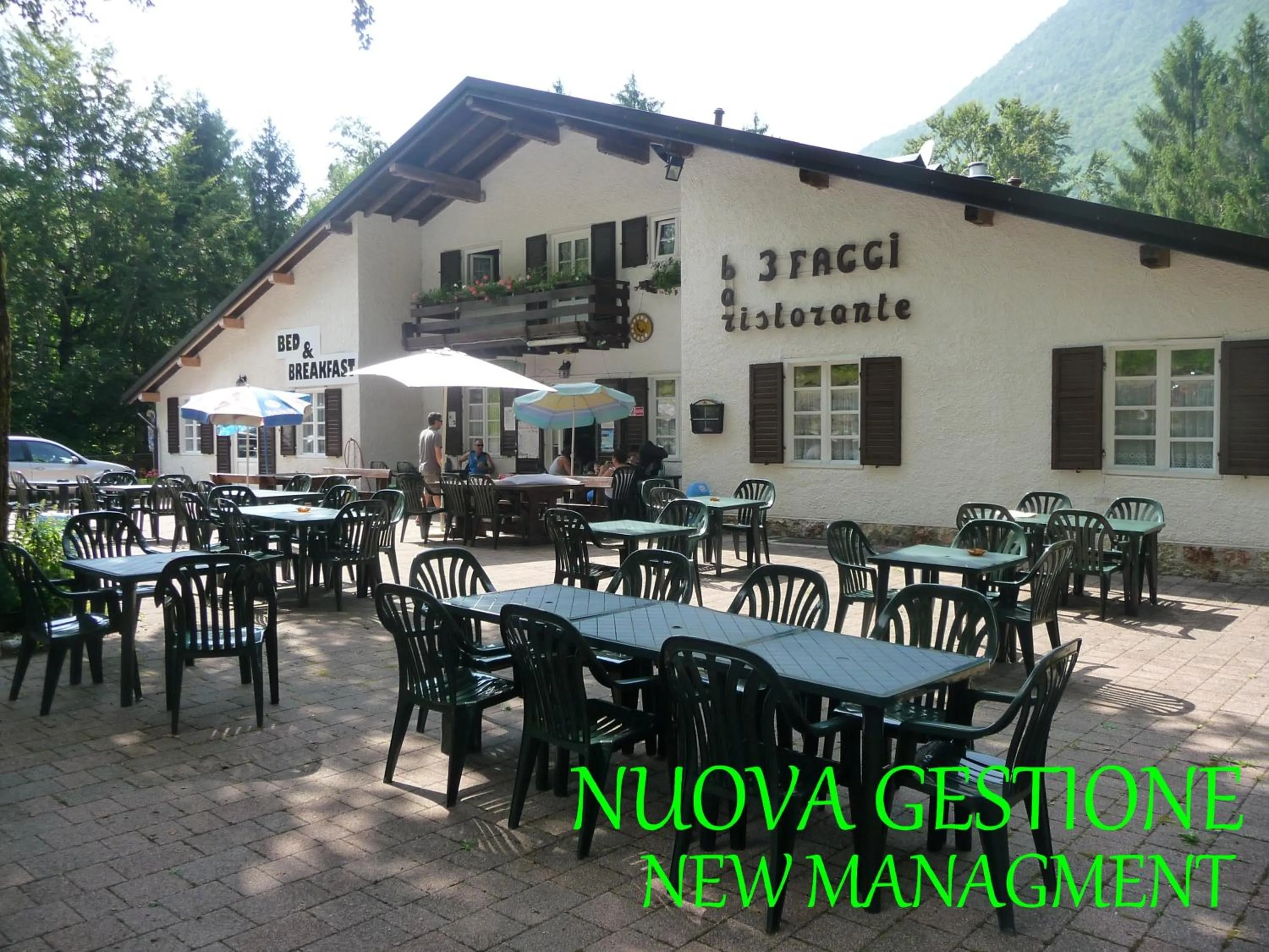 Facade/entrance in B&B Tre Faggi