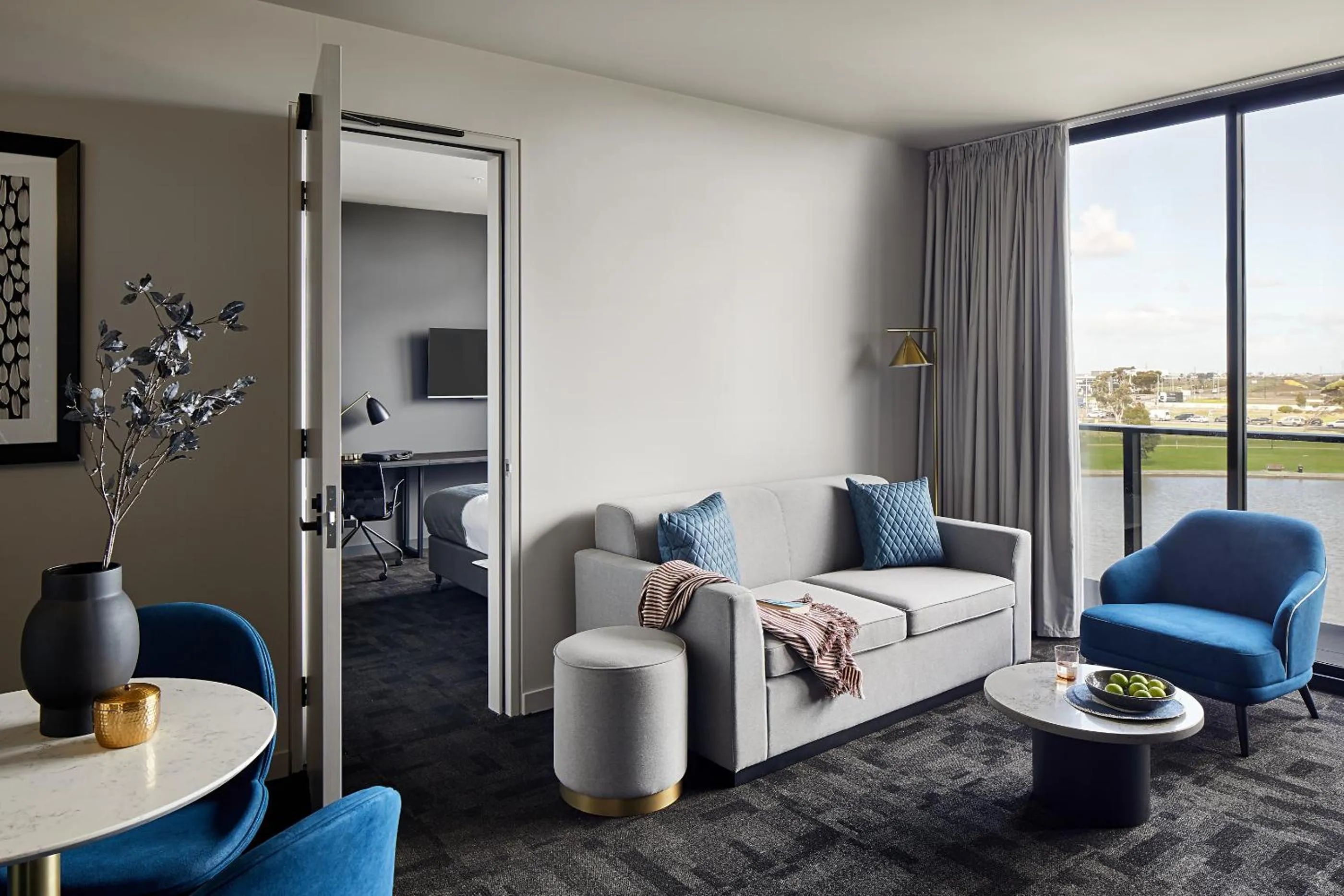 Living room in Punthill Caroline Springs