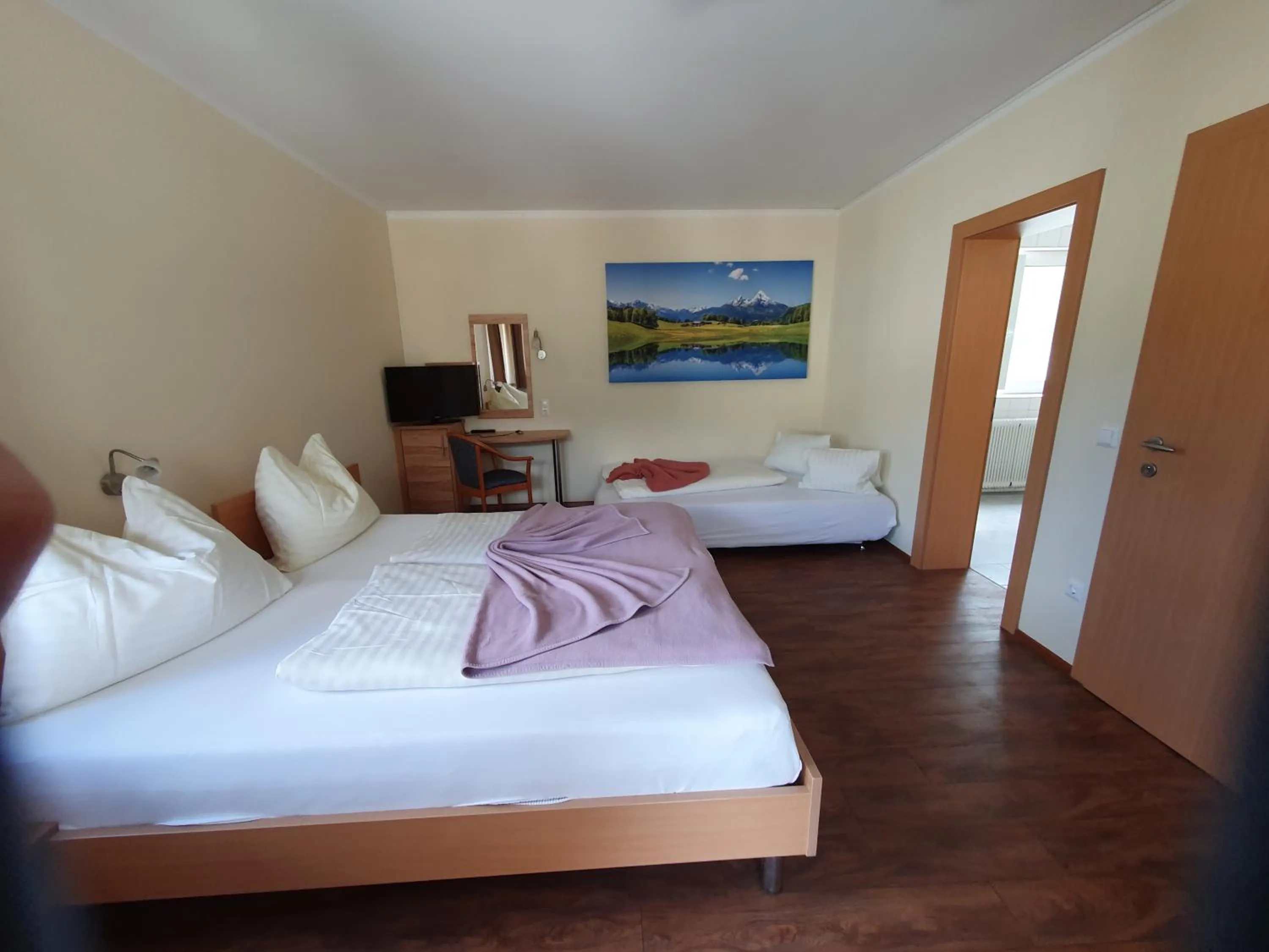 Bed in Gasthof Zur Post