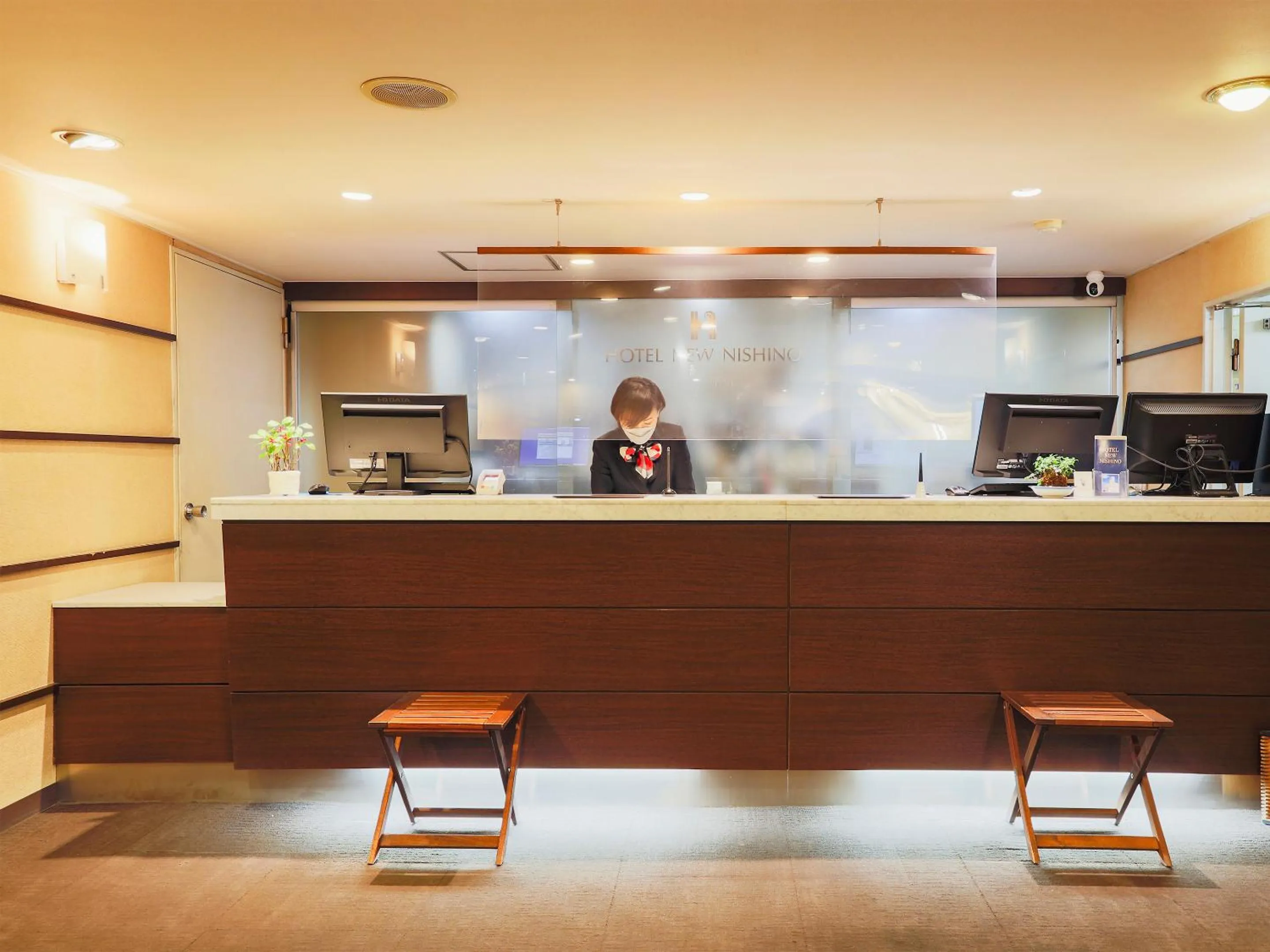 Lobby or reception in Hotel New Nishino