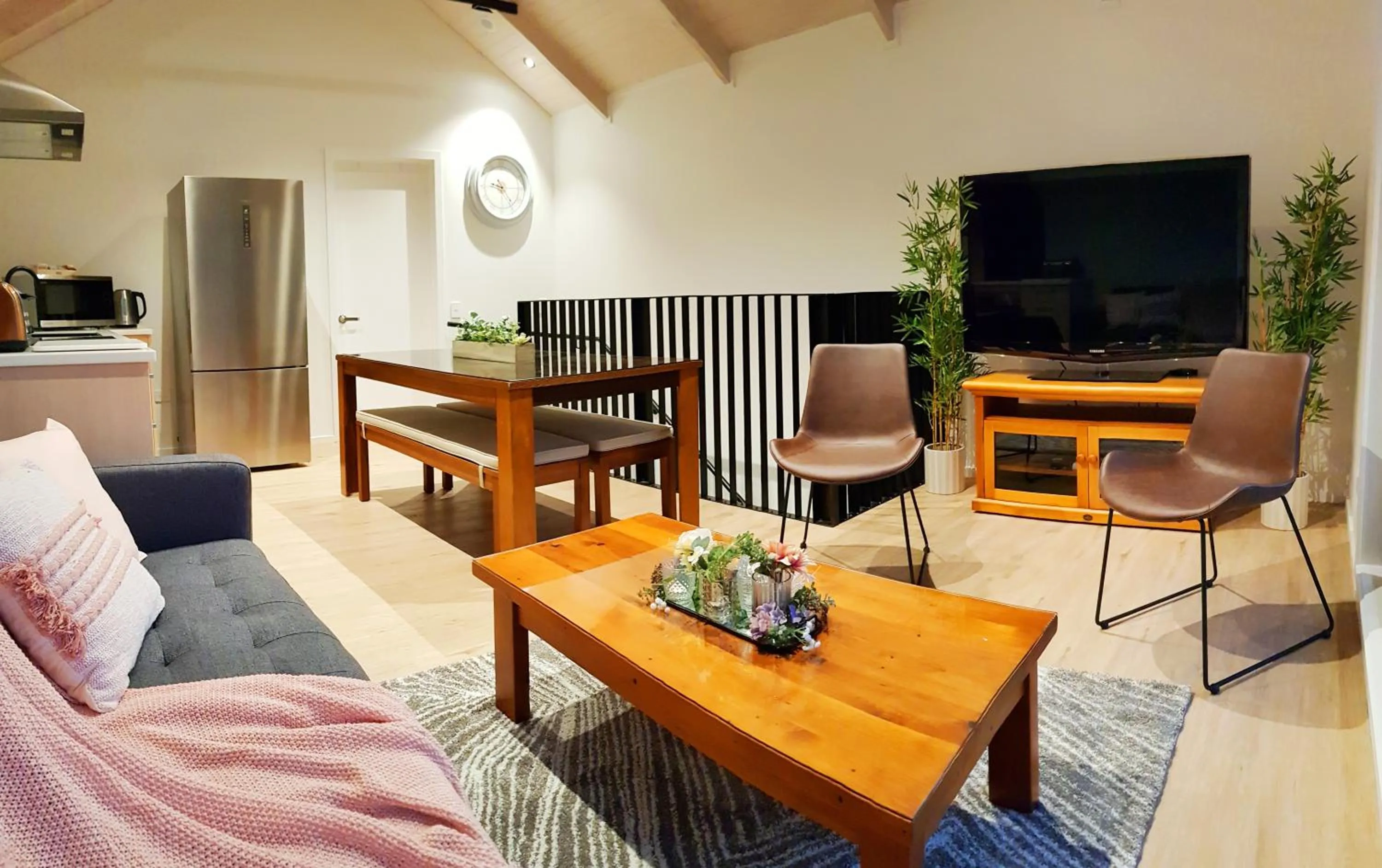 Living room in The Alex Apartments