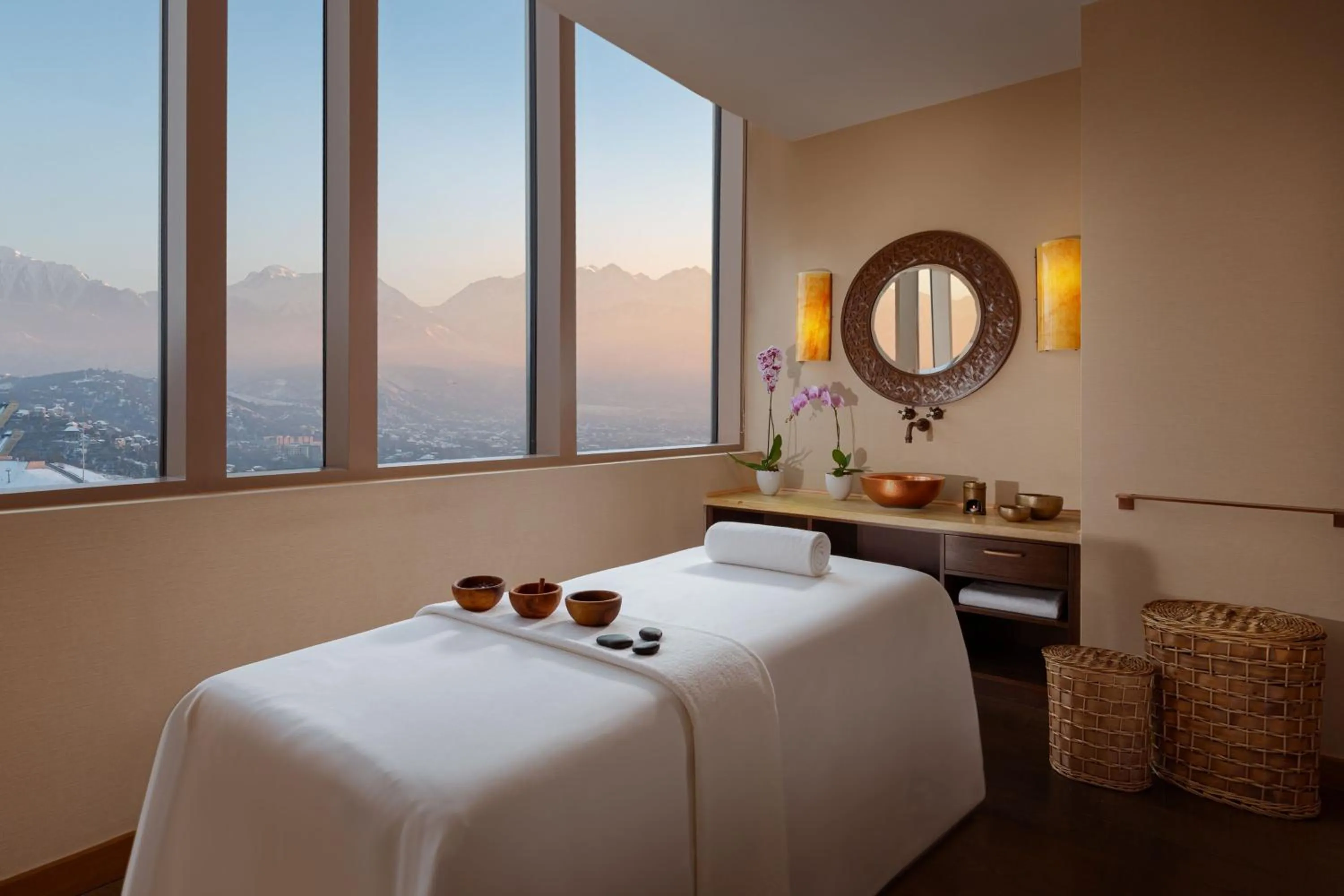 Spa and wellness centre/facilities in The Ritz-Carlton, Almaty