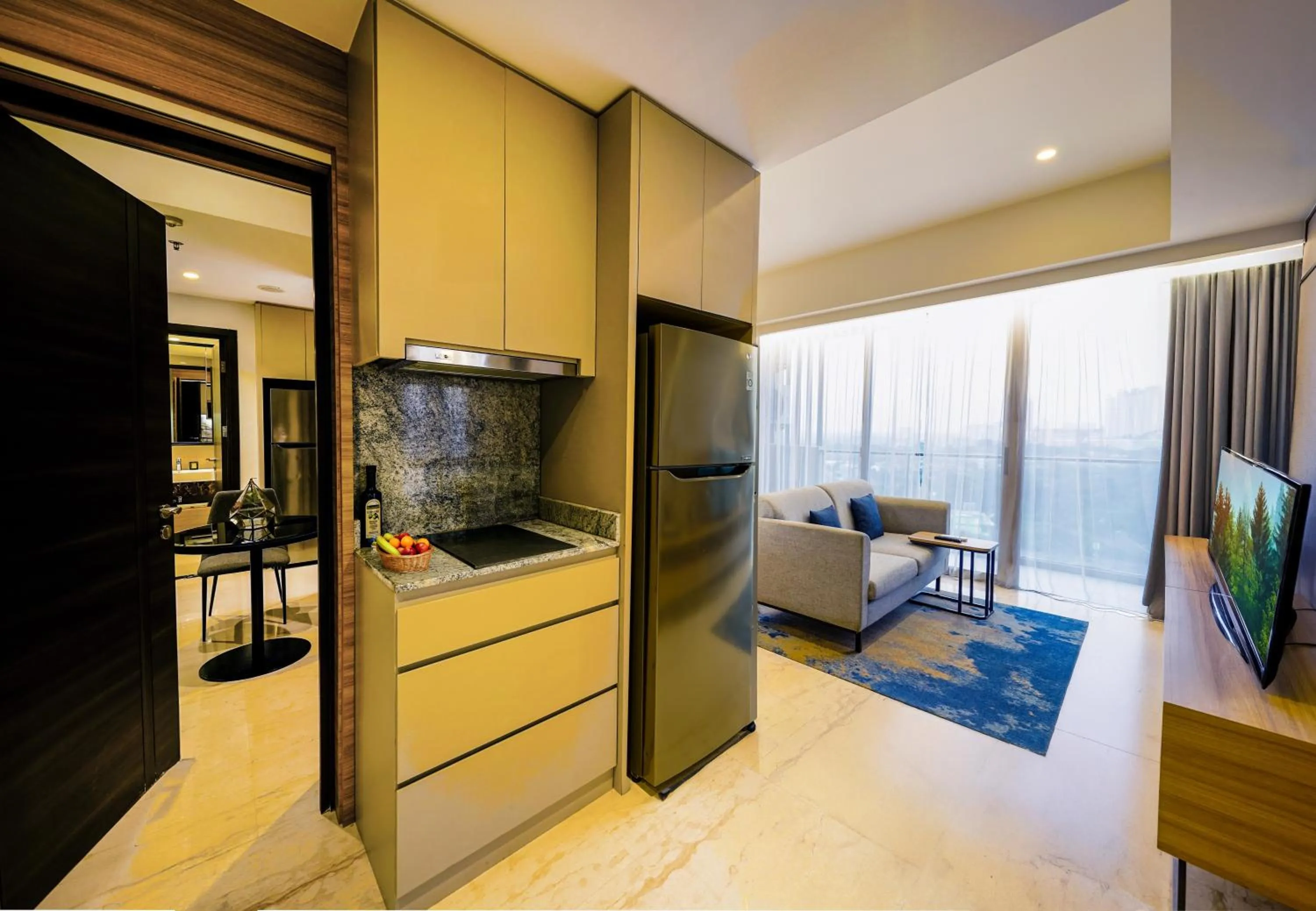 Bed in Somerset Sudirman Jakarta